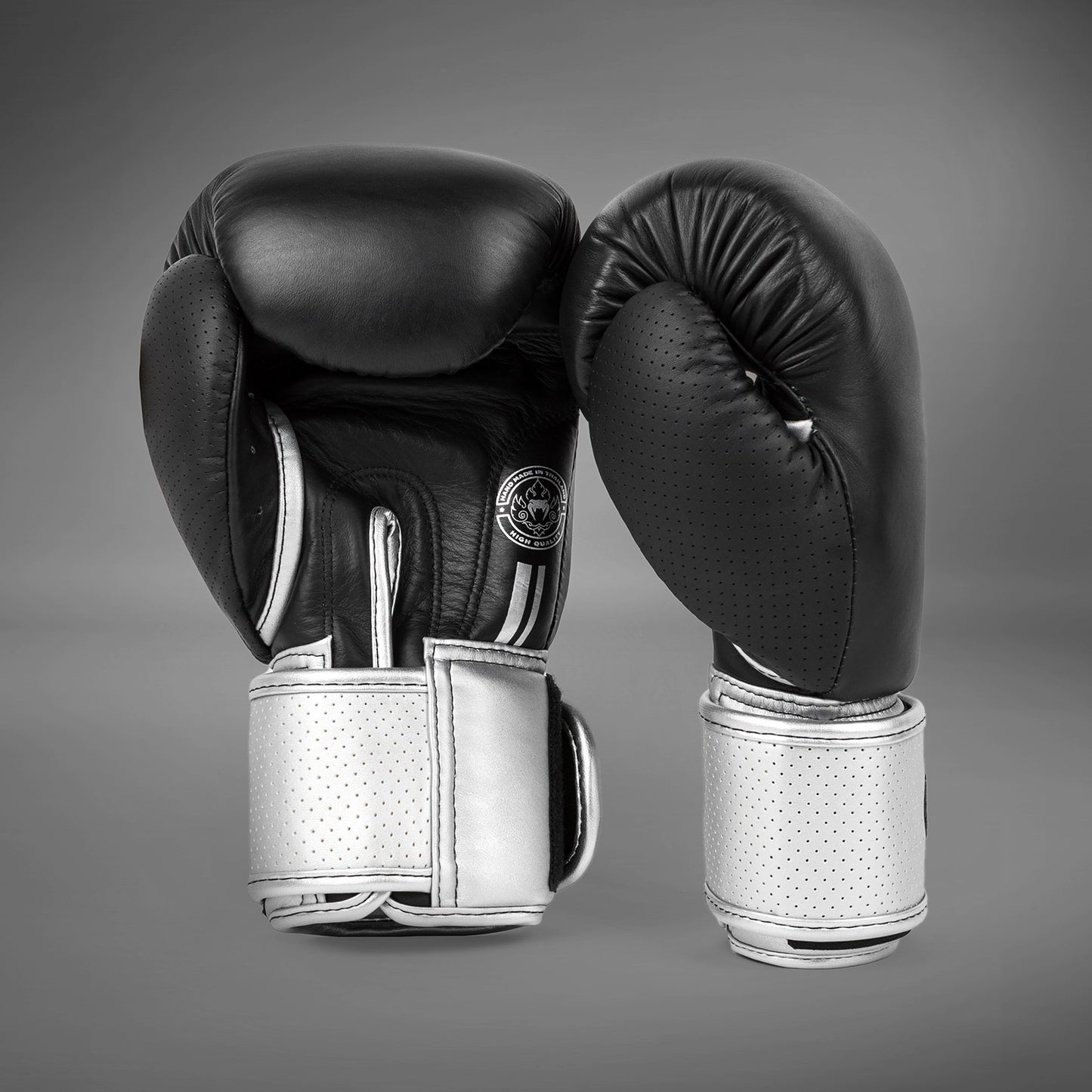 Gants de boxe Venum Power 2.0 - Noir/Argent - product-type_Gants de boxe