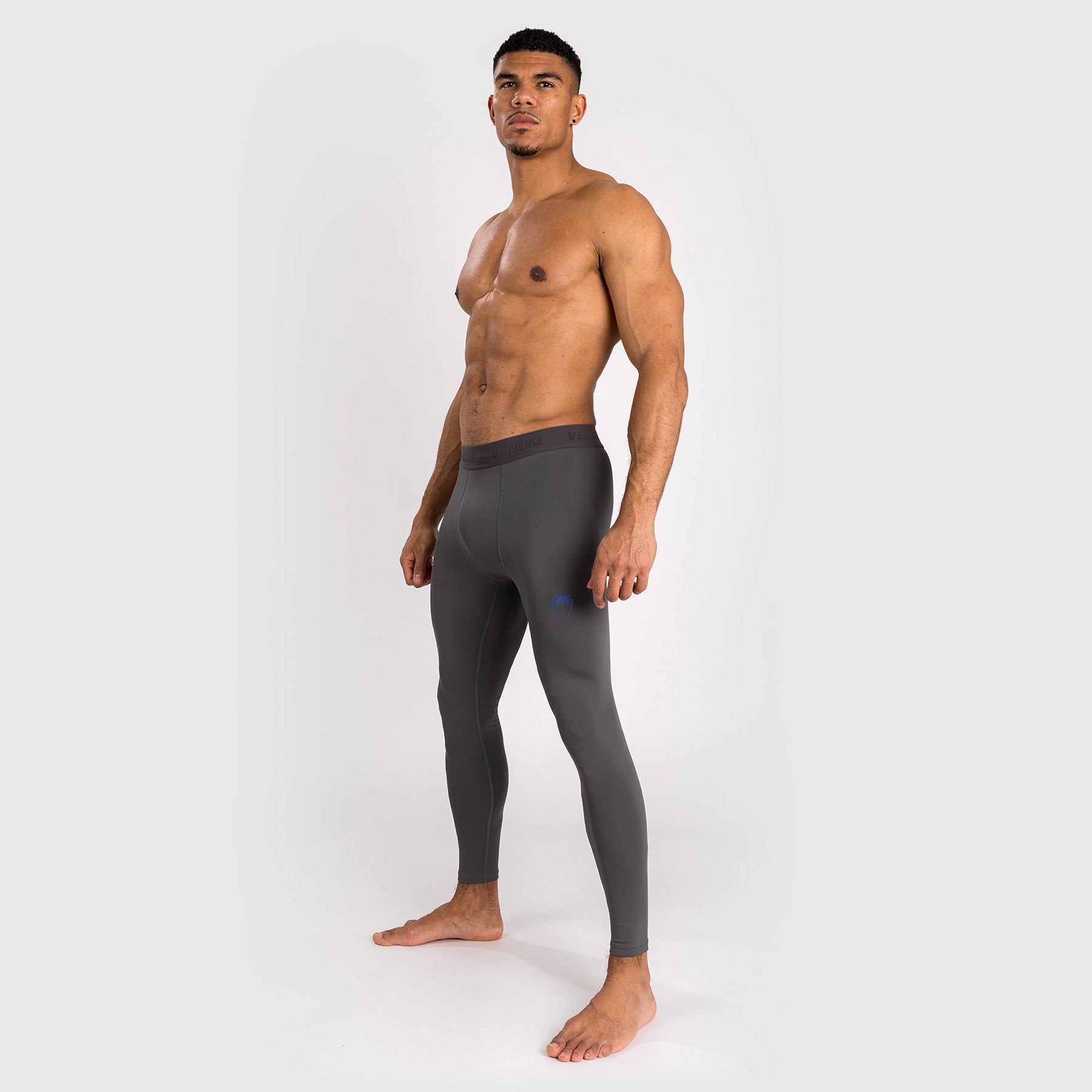 Pantalon de compression pour hommes Venum Contender - Gris - product-type_Pantalons de Compression