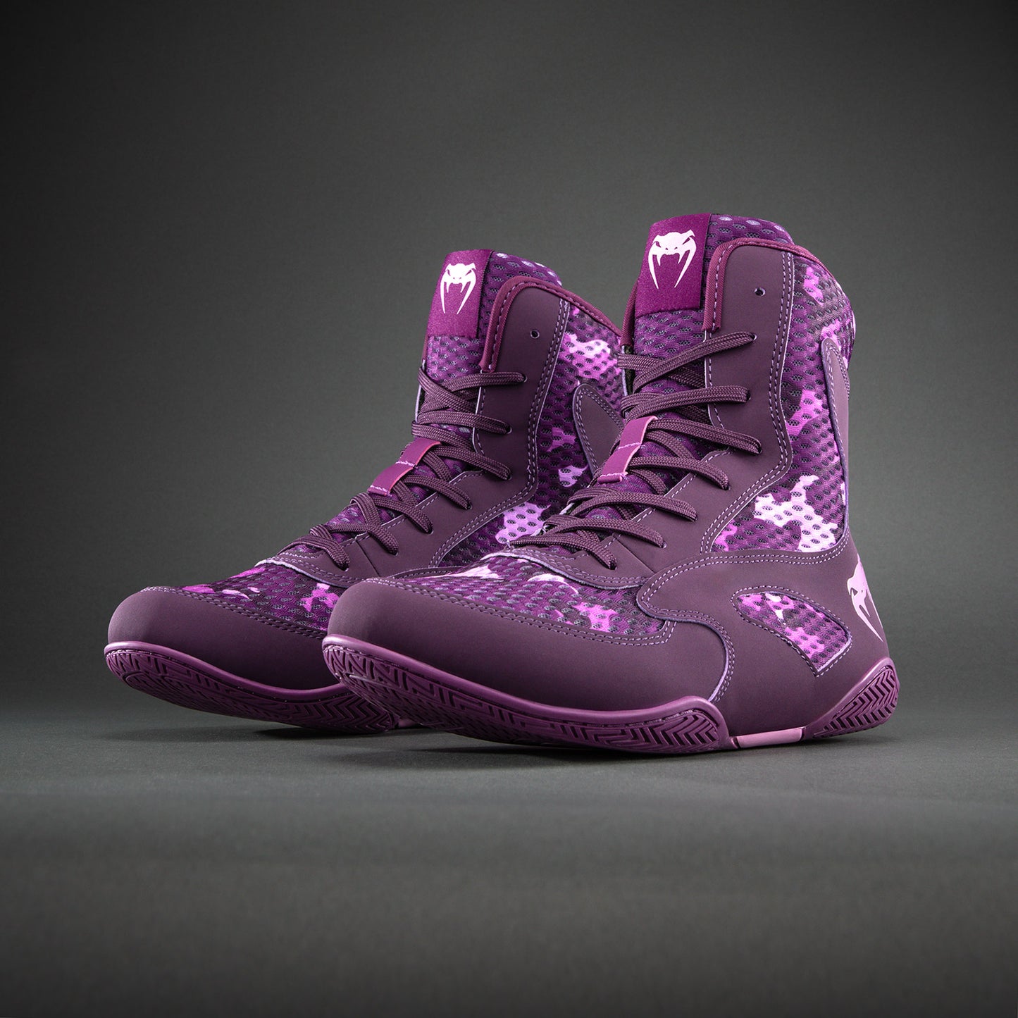 Chaussures de Boxe Venum Iris - Prune/Rose - product-type_Chaussures de boxe