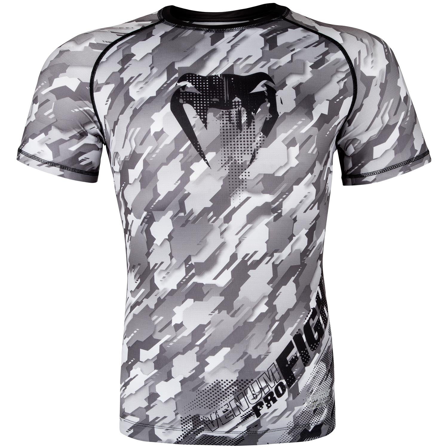 Rashguard Venum Tecmo - Manches courtes - Gris - product-type_T-Shirts de Compression