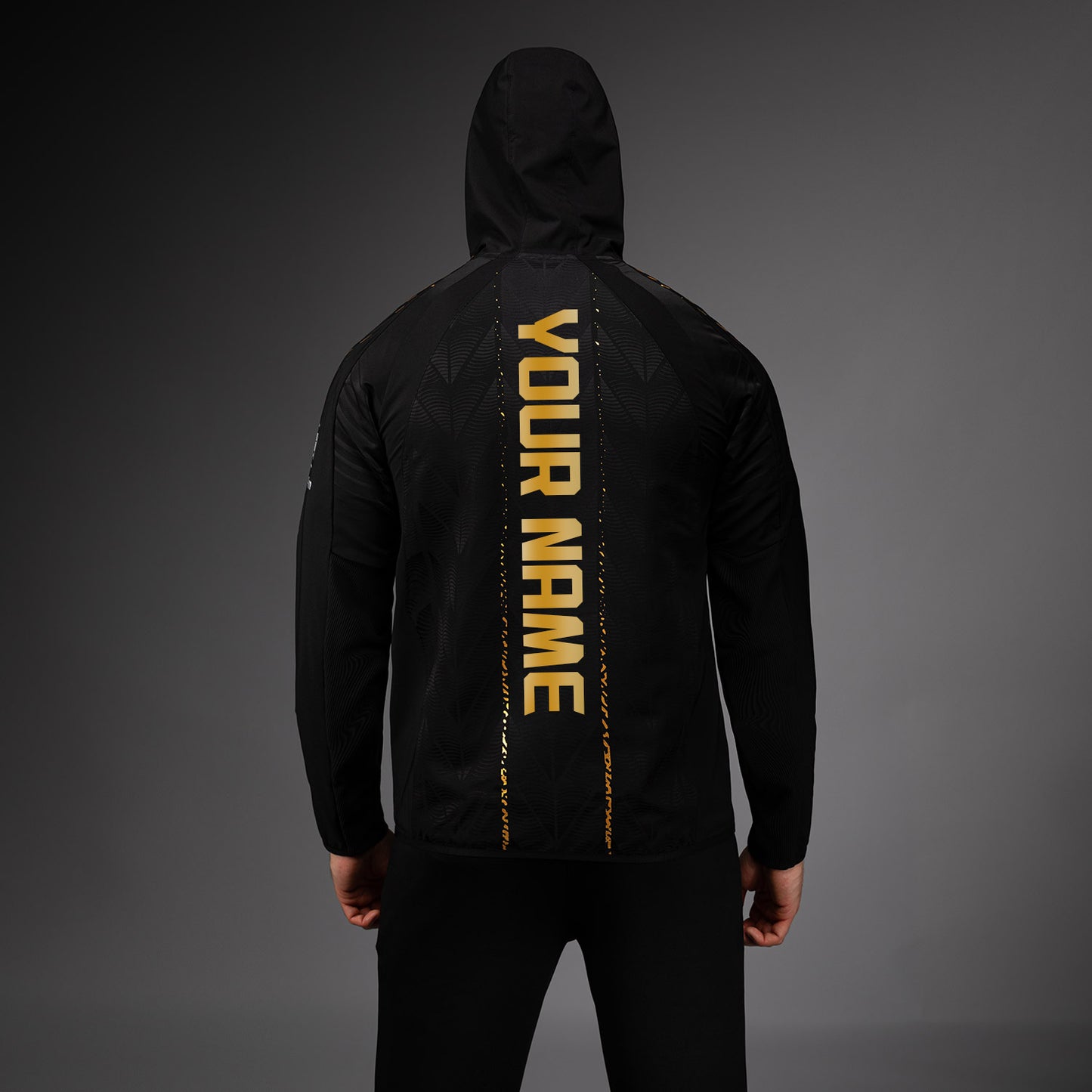 Sweat à capuche Walkout Homme Personnalisé UFC Zenith by Venum Authentic Fight Night - Champion