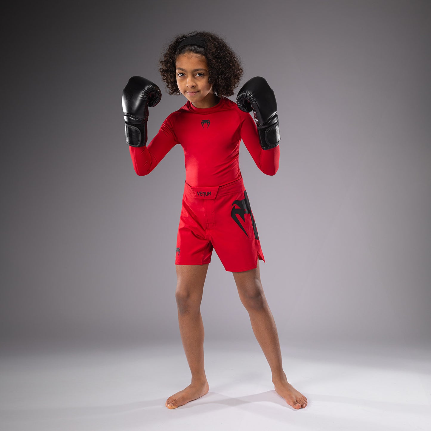 Short de combat pour Enfants Venum Light - Rouge Cerise - product-type_Shorts de MMA