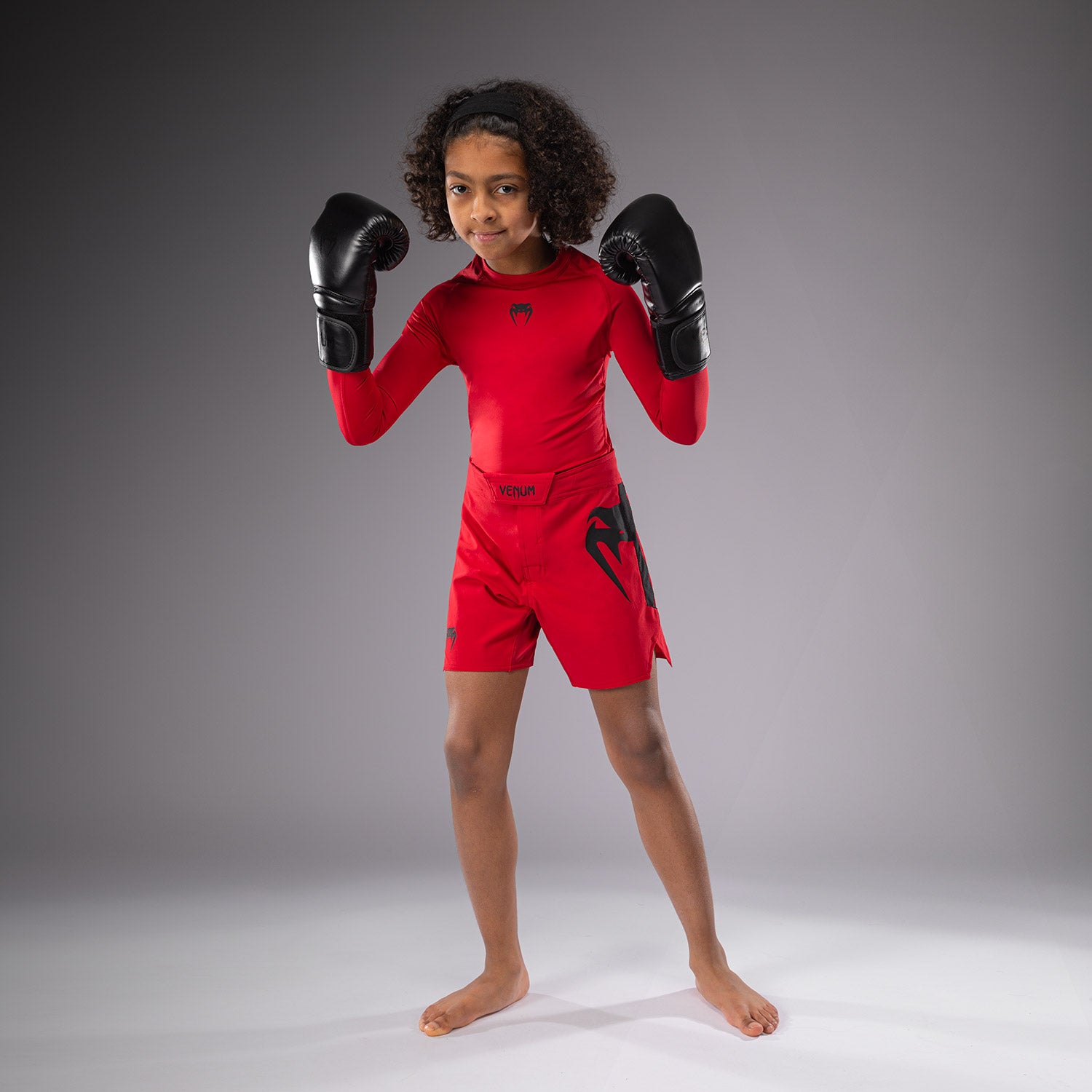Short de combat pour Enfants Venum Light - Rouge Cerise - product-type_Shorts de MMA