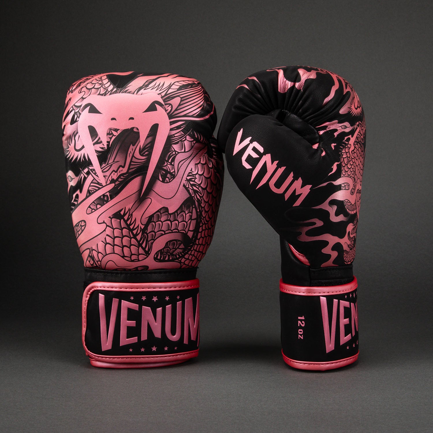 Gants de boxe Dragon's Flight - Noir/Rose métallisé - product-type_Gants de boxe