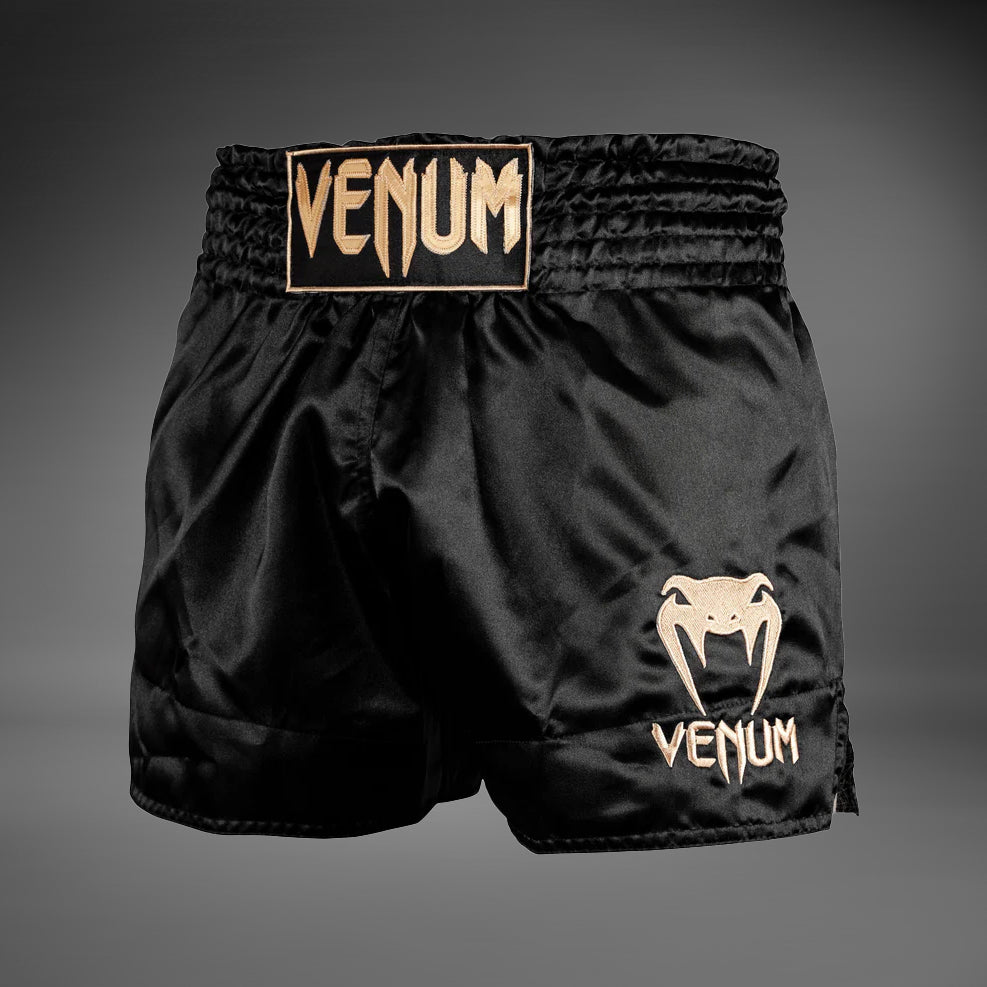 Venum Classic Muay Thai Short - Noir/Or - product-type_Shorts de Muay Thai