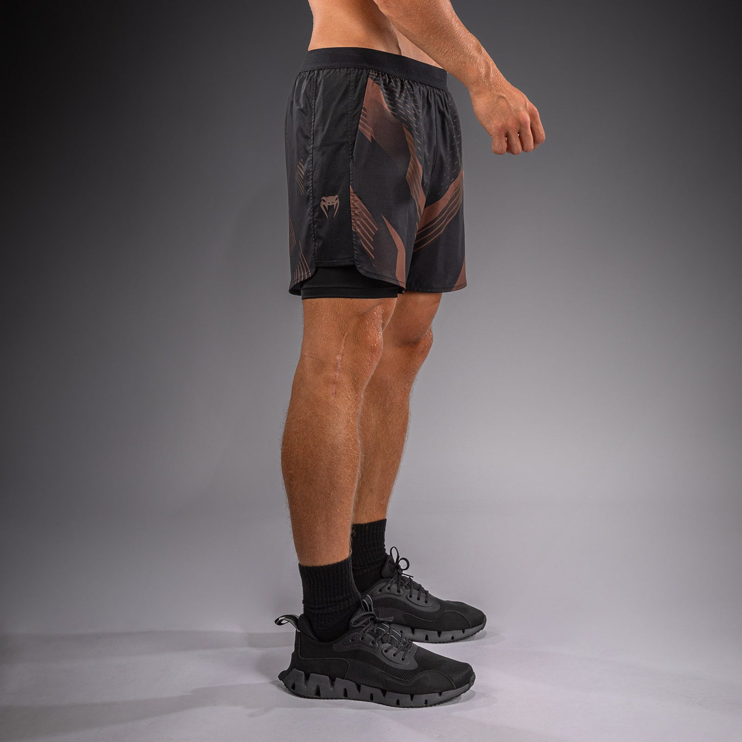 Short d’Entraînement Venum No-Gi 6.0 - Noir/Marron