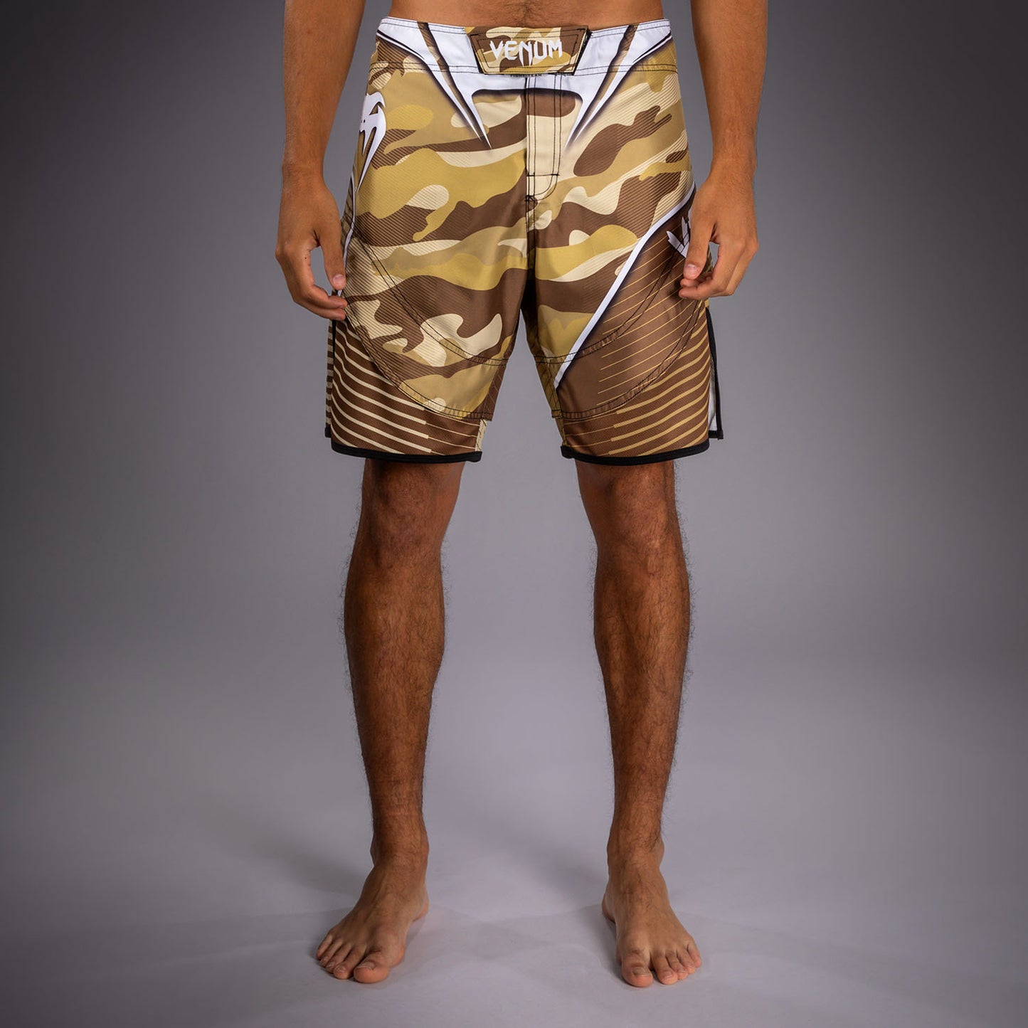 Short de Combat Venum Camo Hero - Beige Clair/Marron
