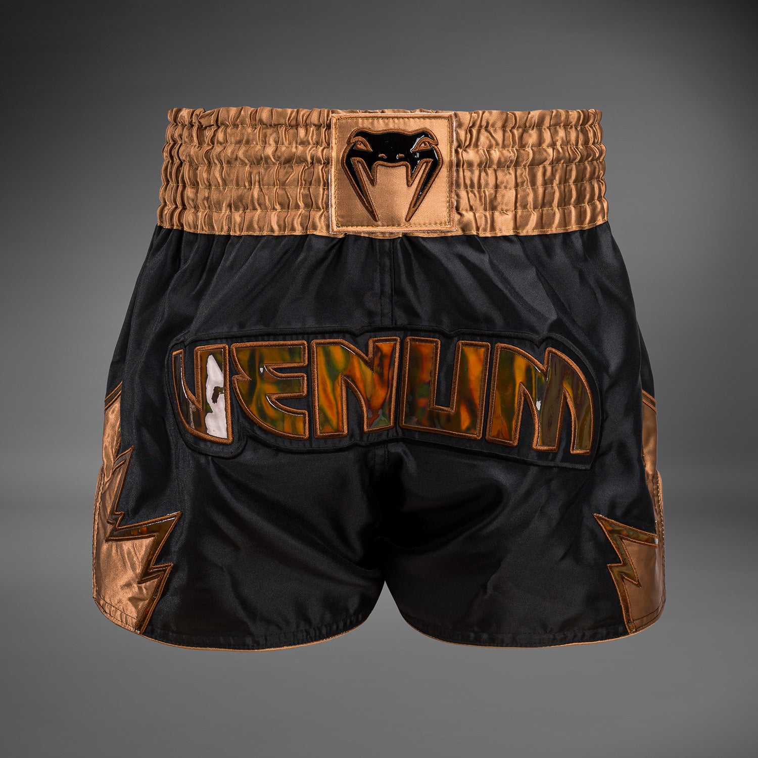 Shorts de Muay Thai Venum Inferno - Noir/Bronze - product-type_Shorts de Muay Thai