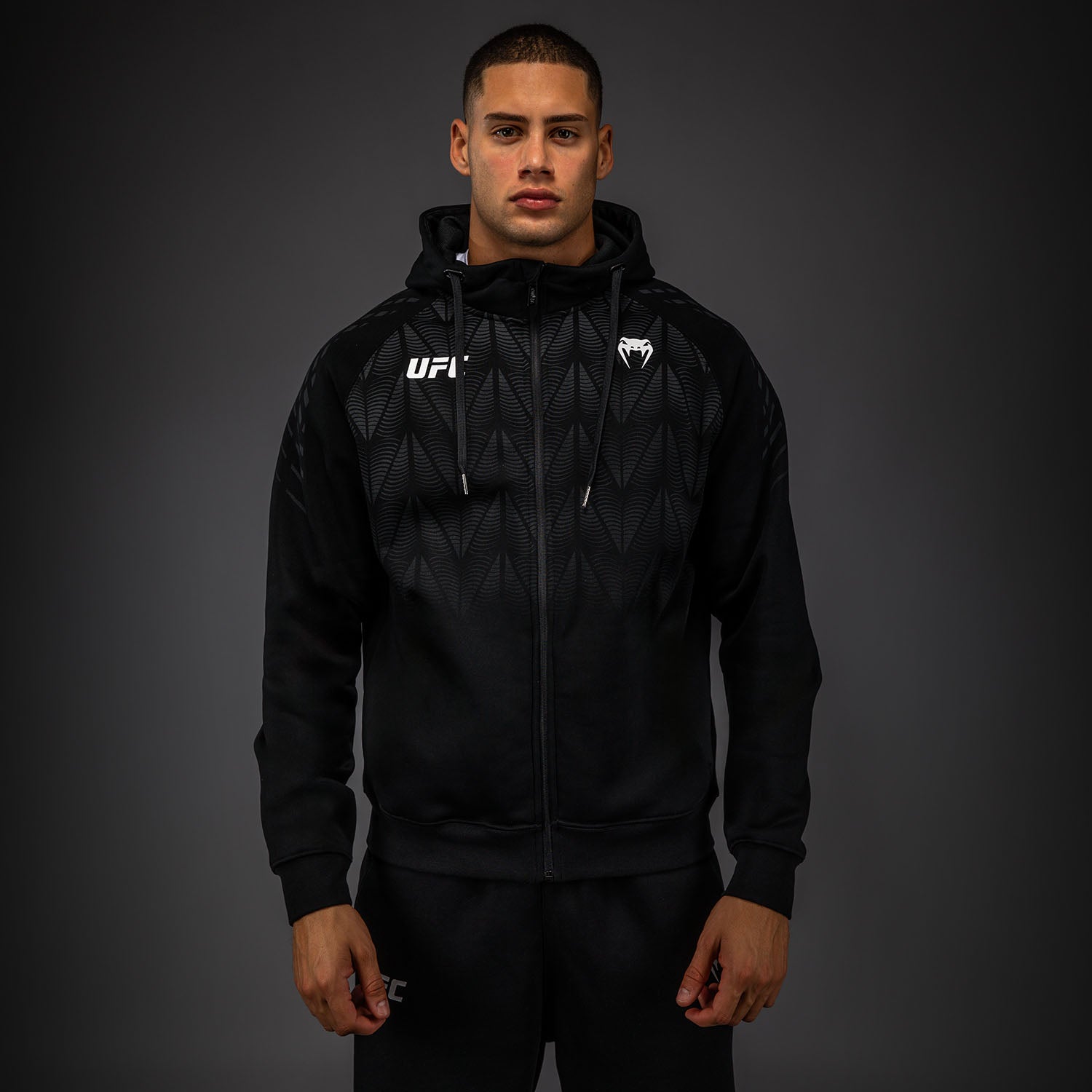 Sweat à capuche zippé Homme UFC Zenith by Venum Replica - Noir - product-type_Sweatshirts