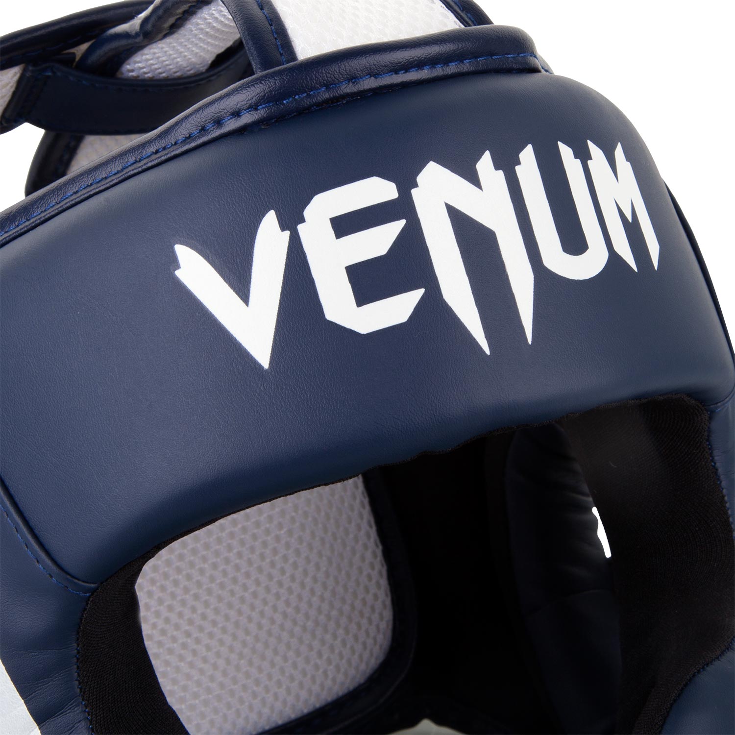 Casque Venum Elite - Blanc/Bleu Marine - product-type_Casques de boxe