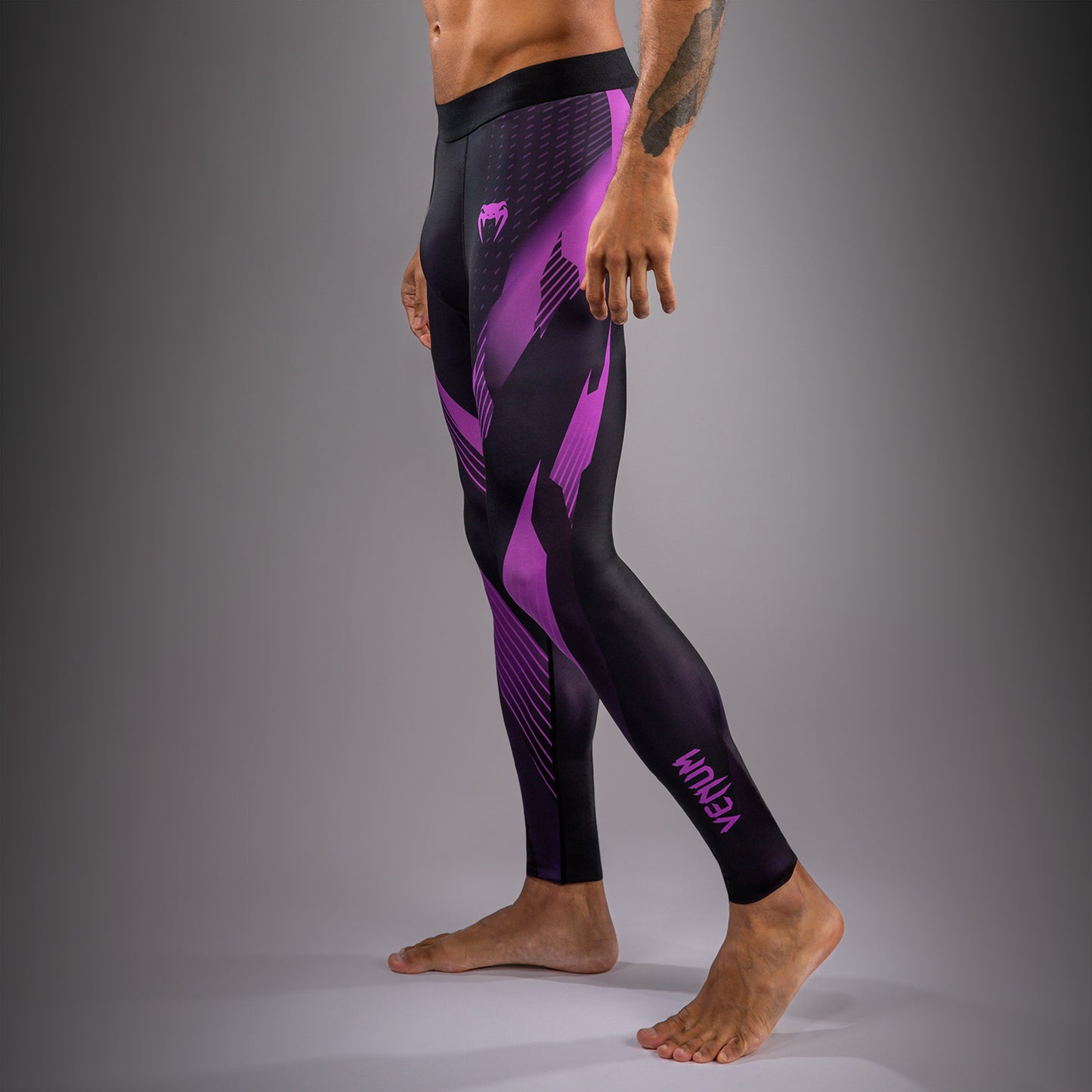 Pantalon de compression Venum No-Gi 6.0 - Noir/Violet