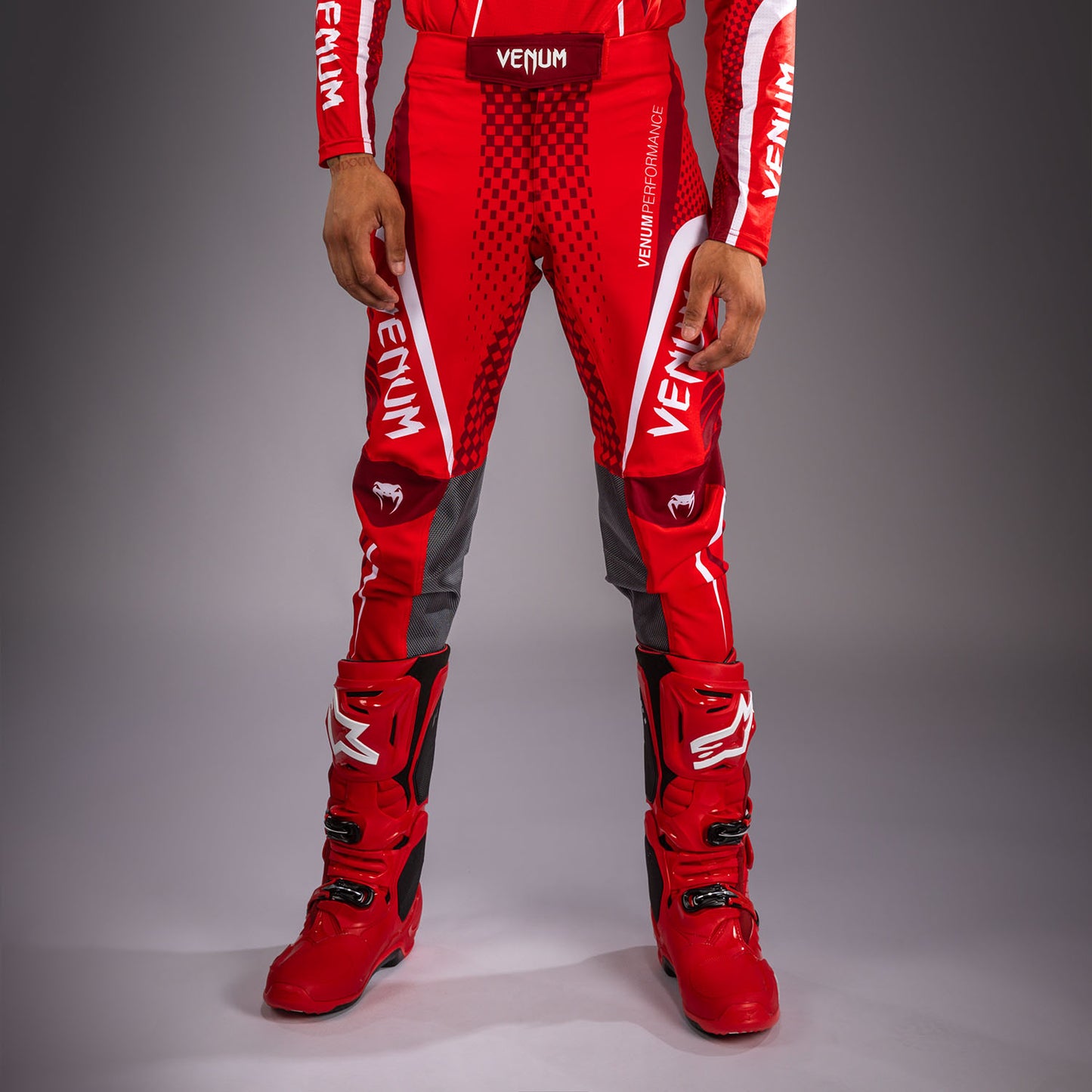 Pantalon de Motorsports Venum MX Challenger - Rouge