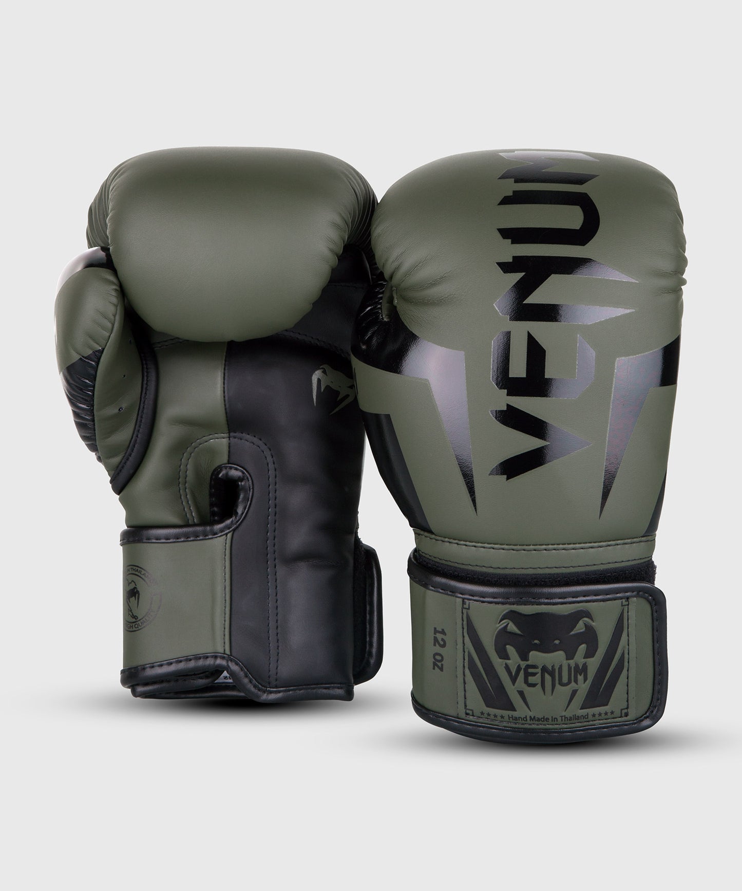 Gants de boxe Venum Elite - Kaki/Noir - product-type_Gants de boxe