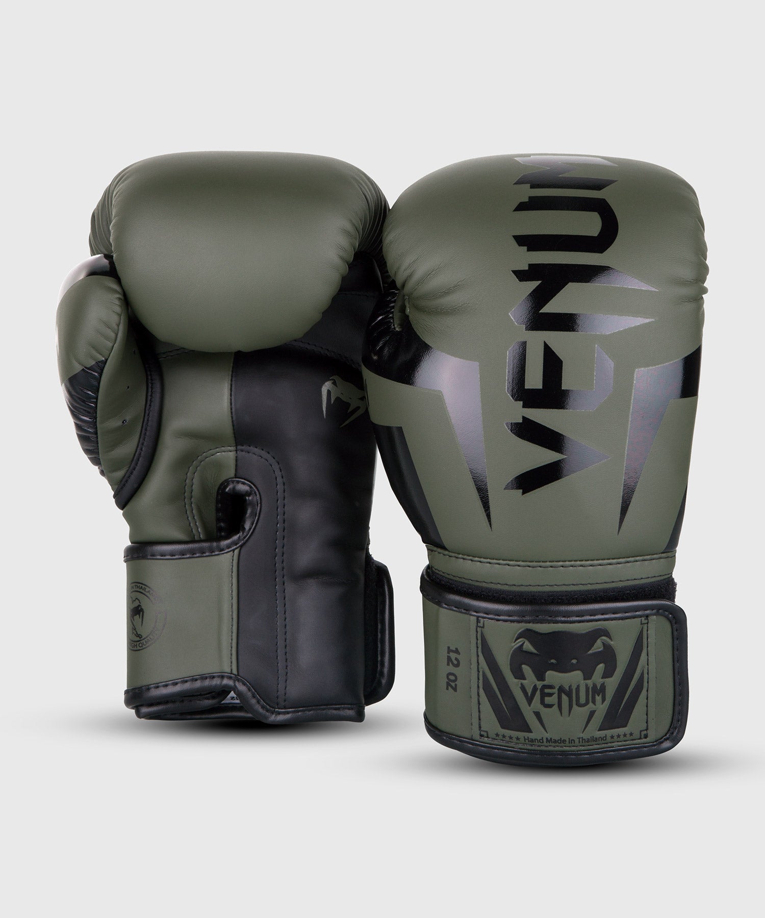 Gants de boxe Venum Elite - Kaki/Noir - product-type_Gants de boxe