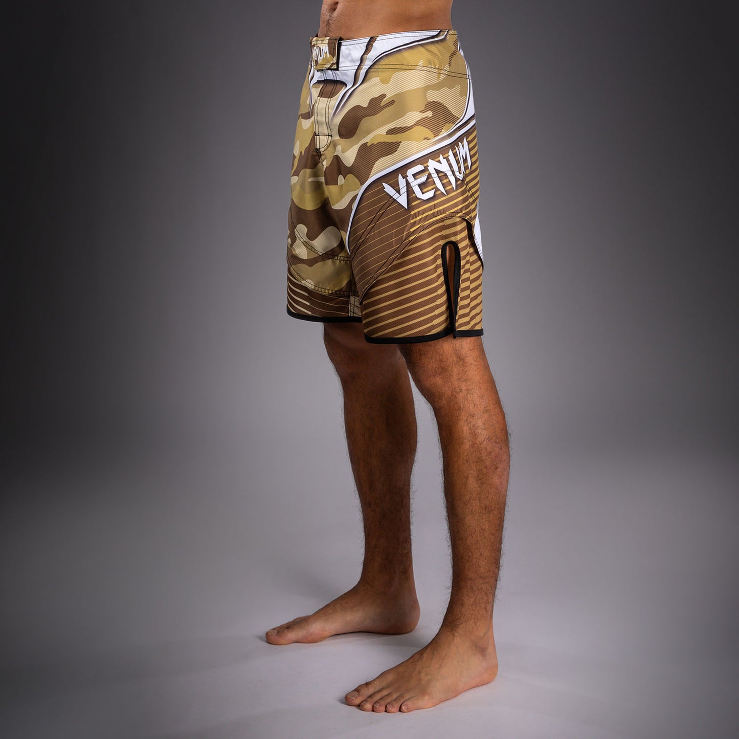 Short de Combat Venum Camo Hero - Beige Clair/Marron