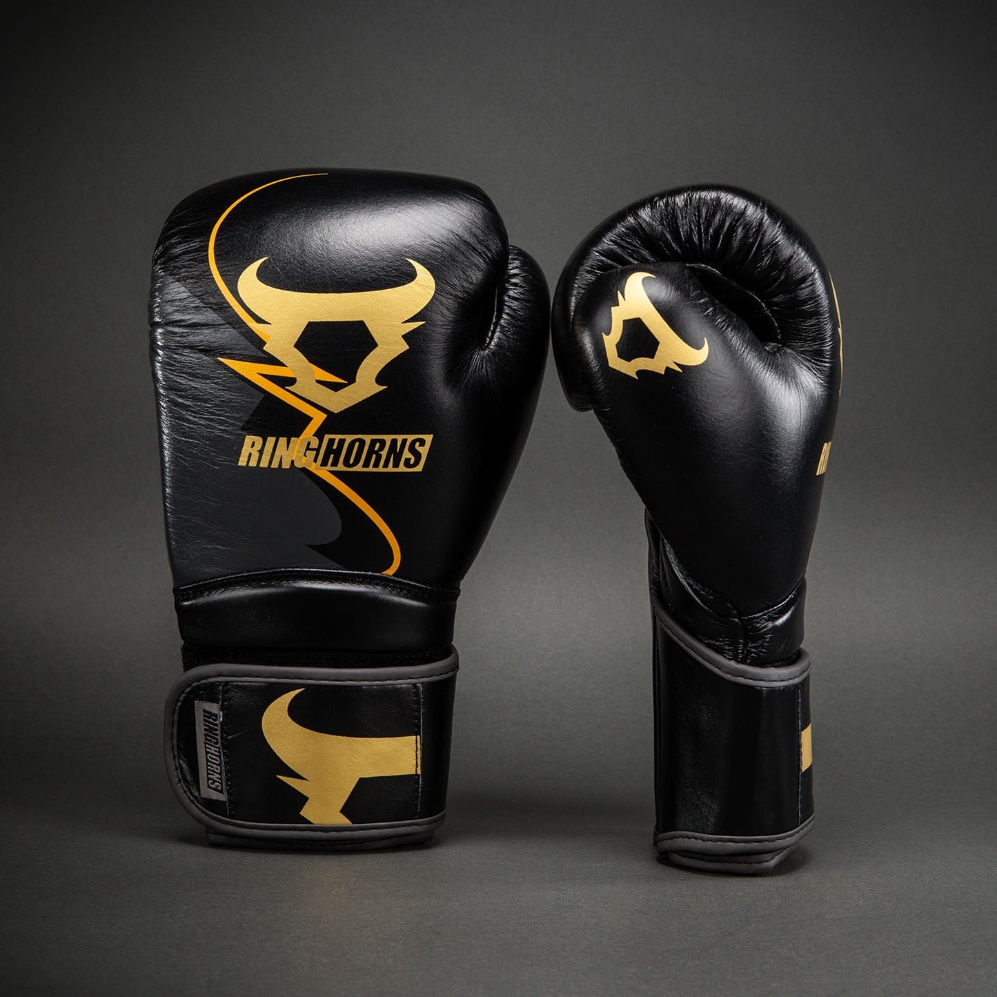 Gants de boxe Ringhorns Charger by Venum – Noir/Or - product-type_Gants de boxe