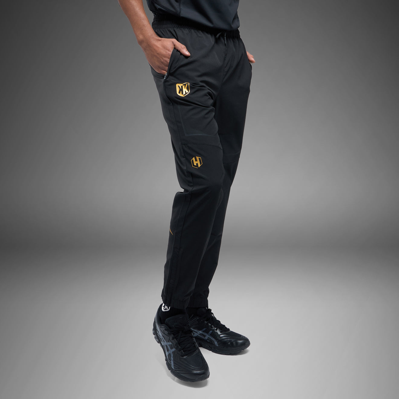 Survêtement complet (veste + pantalon) FK x Venum Hexagone MMA - Noir/Doré - product-type_Pack de produits