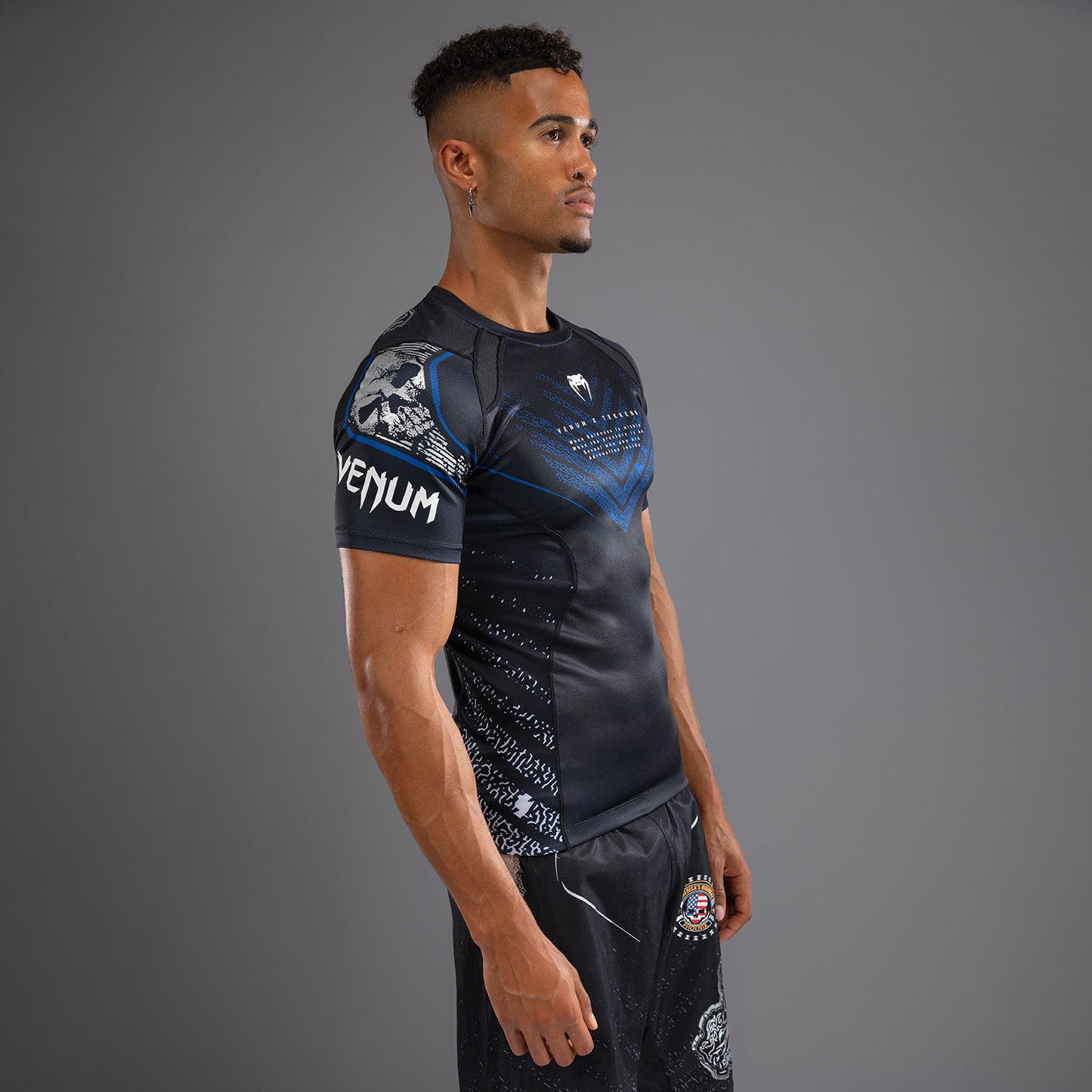 Rashguard Venum x TEKKEN 8 - Paul Phoenix - Noir/Bleu - product-type_T-Shirts de Compression