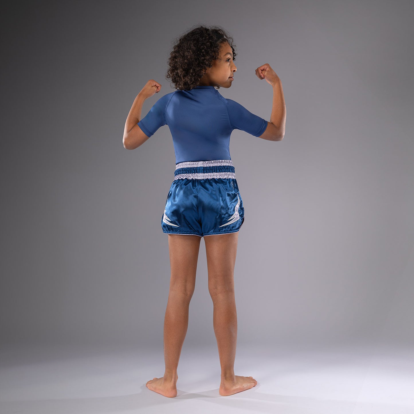 Short de Muay Thaï Venum Inferno pour Enfants - Royal Blue - product-type_Shorts de Muay Thai