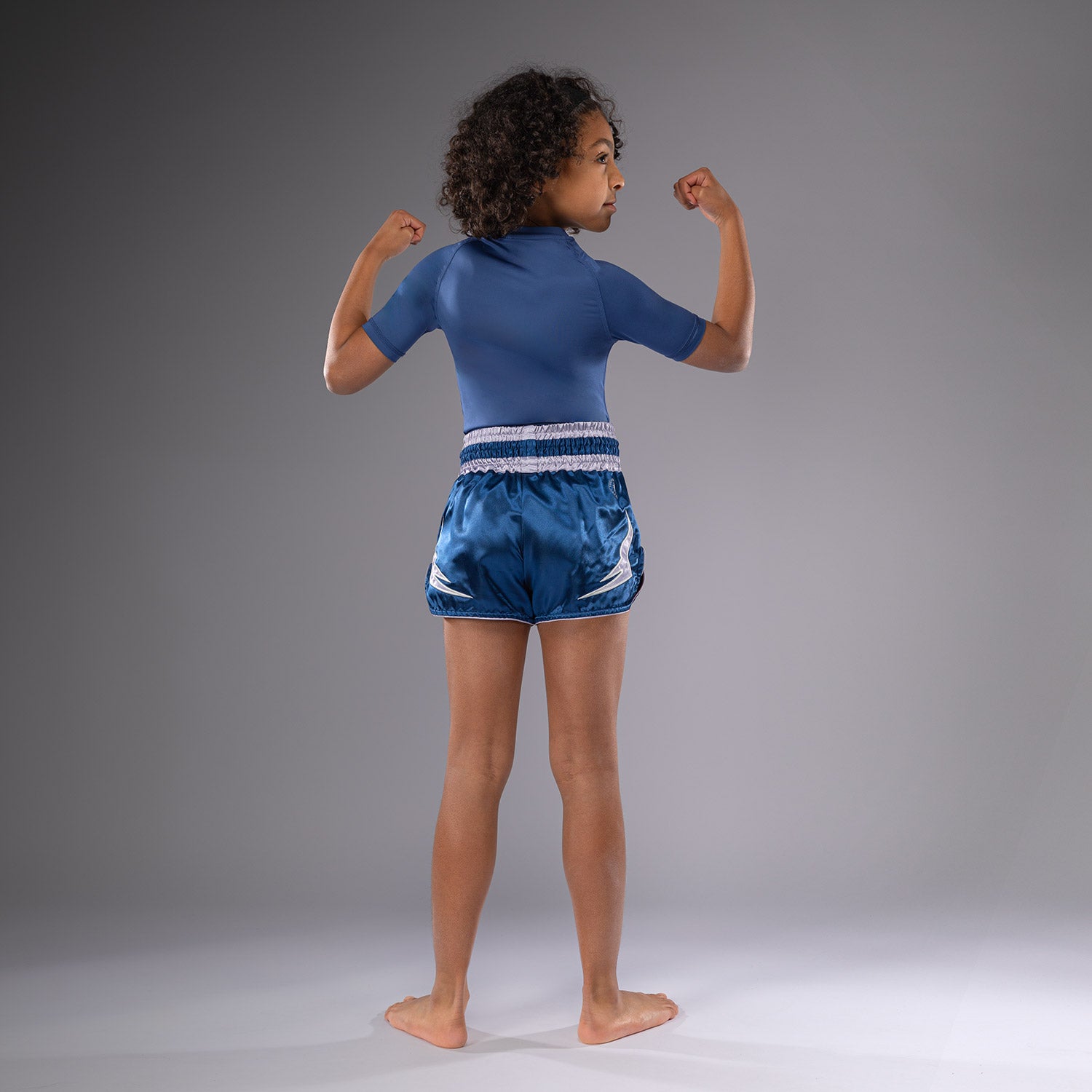 Short de Muay Thaï Venum Inferno pour Enfants - Royal Blue - product-type_Shorts de Muay Thai
