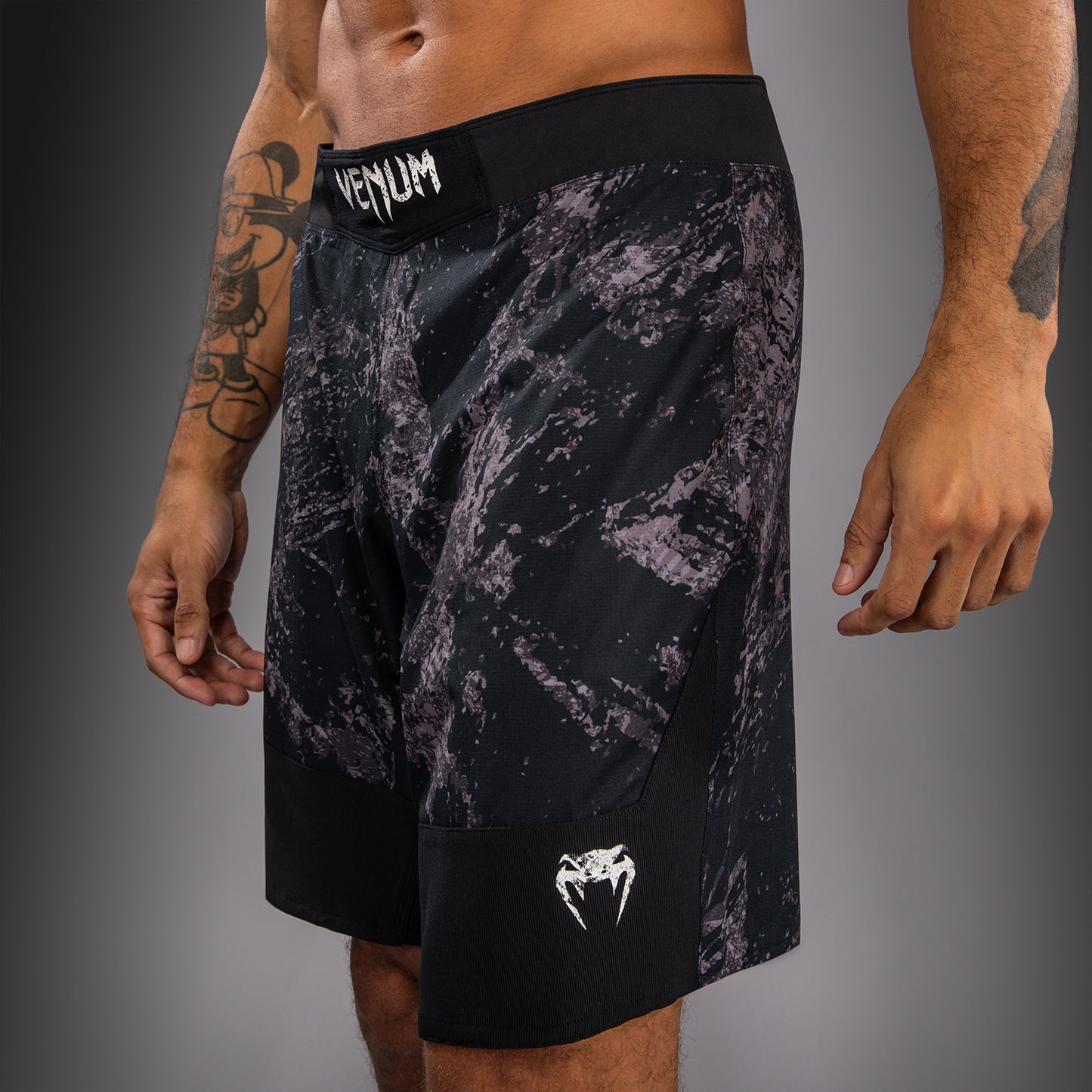 Short de Combat Venum Rage & Workout - Noir/Gris