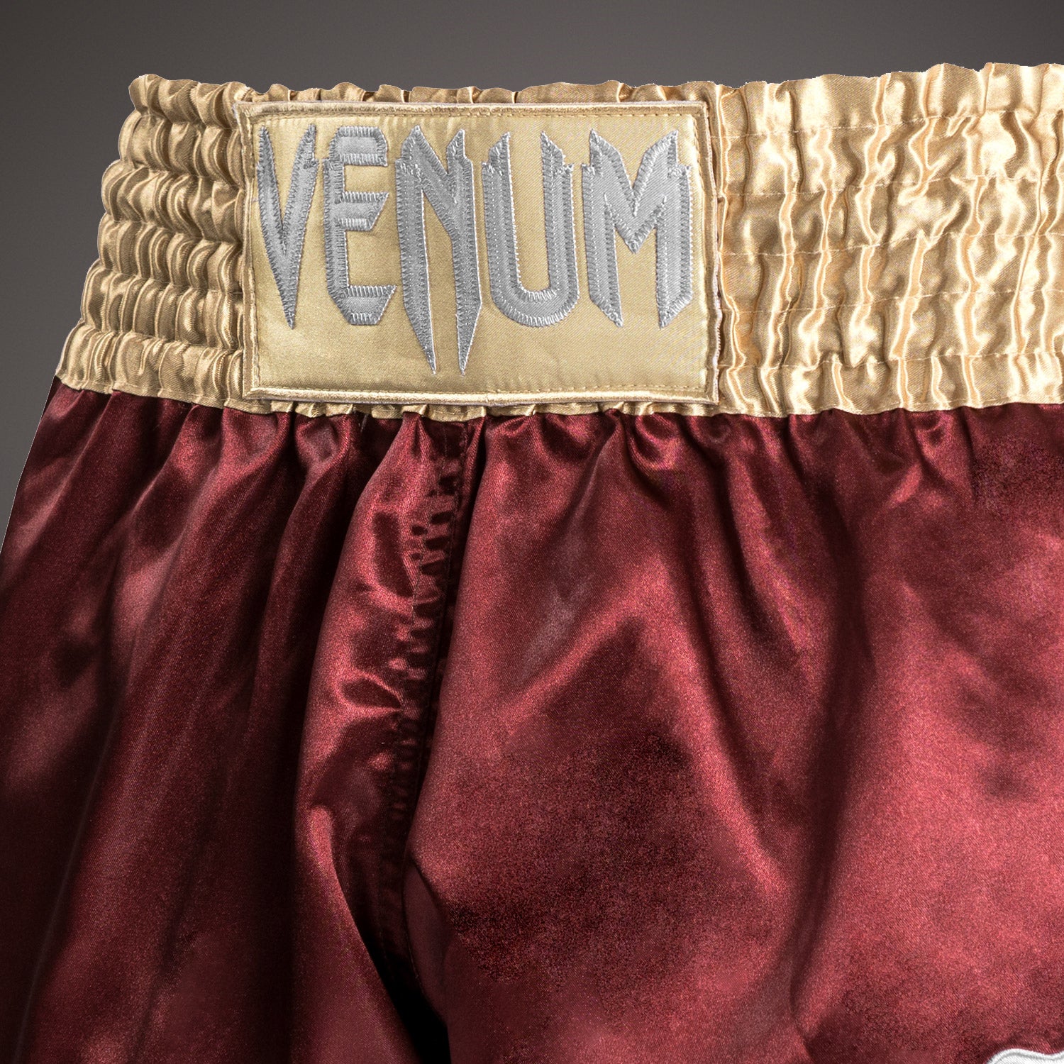 Venum Classic Short Muay Thai - Bordeaux/Or/Blanc - product-type_Shorts de Muay Thai