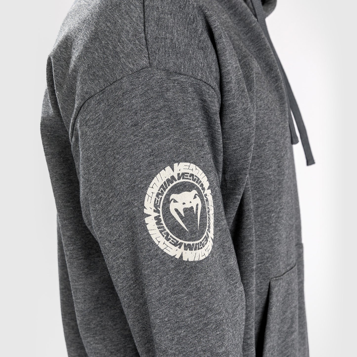 Sweatshirt À Capuche Pour Hommes Venum Vortex XL Lite - Gris Foncé Chiné - product-type_Sweatshirts