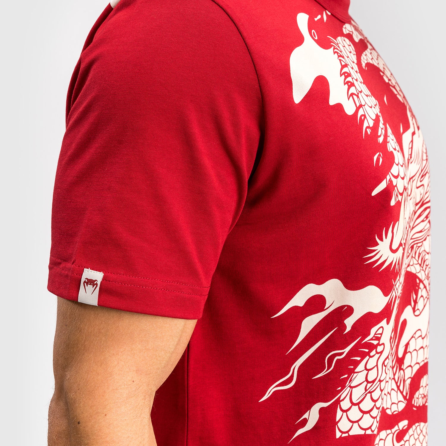 T-shirt Venum Dragon’s Flight - Rouge Cerise/Blanc crème - product-type_T-Shirts