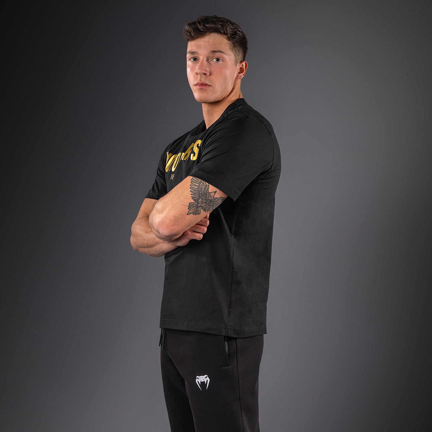 T-shirt Venum Motorsports VT – Noir/Or - product-type_T-Shirts
