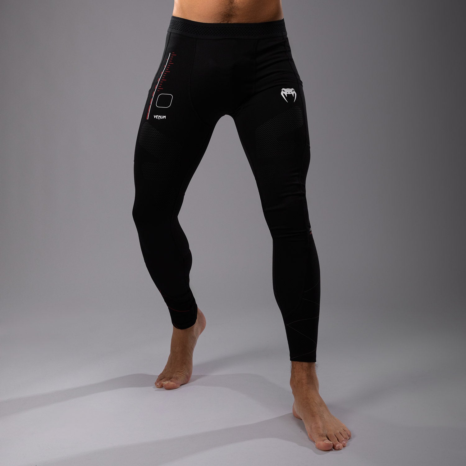 Pantalon de Compression Venum Tactical XT- Noir/Rouge Feu - product-type_Pantalons de Compression
