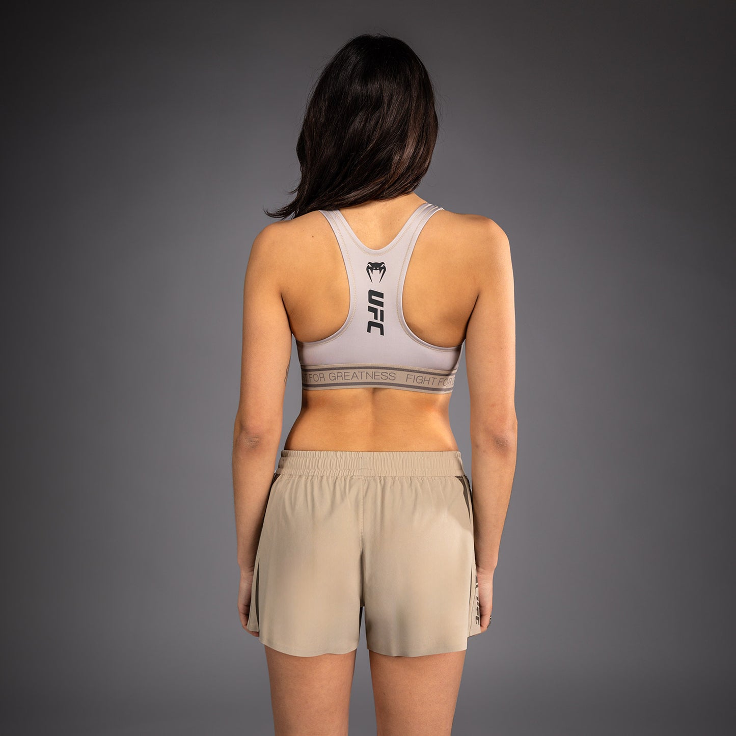Brassière de Sport pour Femme Venum UFC Unity by Venum Authentic Fight Week - Sable