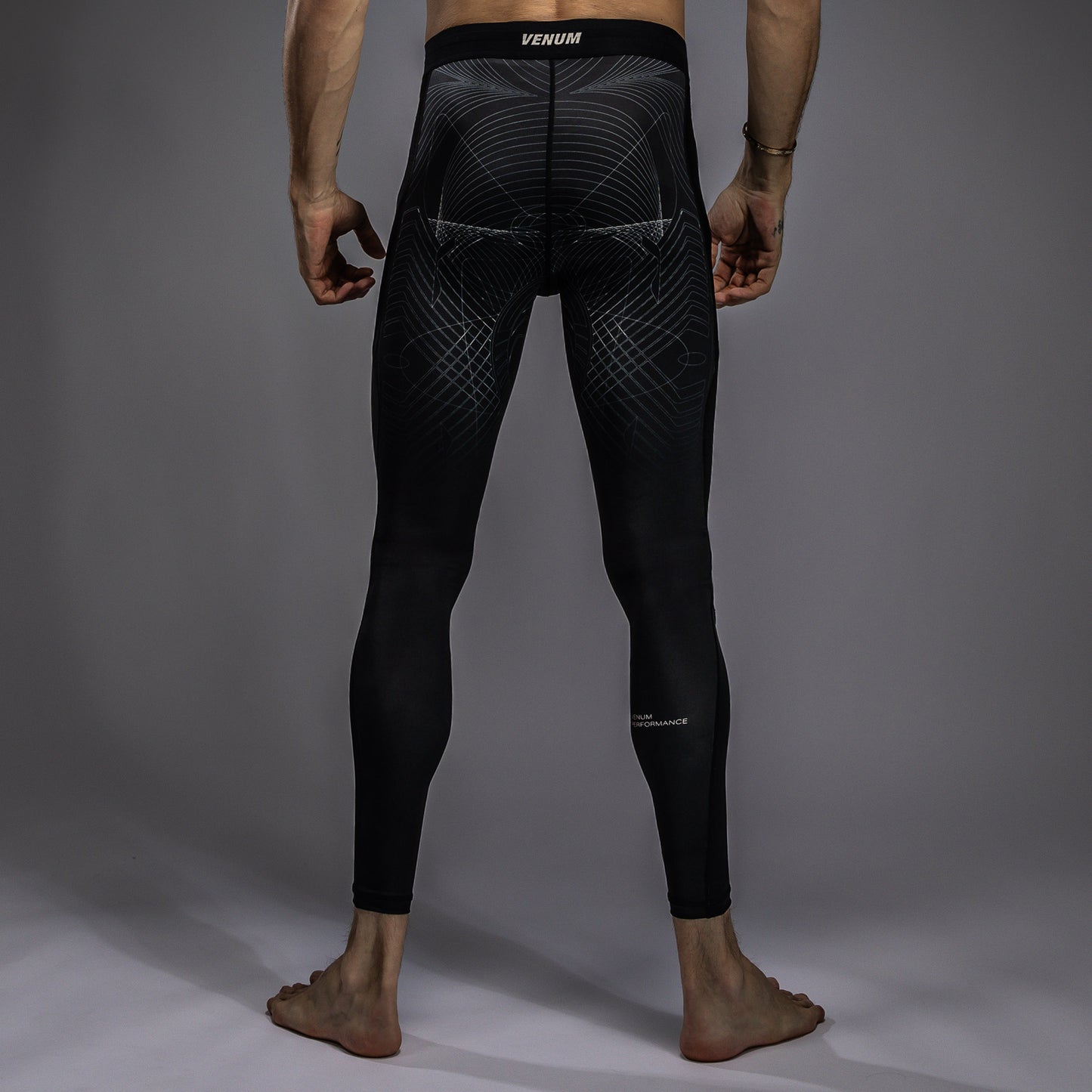 Pantalon de Compression Venum G-Fit Air pour Hommes - Noir Intense/Sable Désert - product-type_Pantalons de Compression
