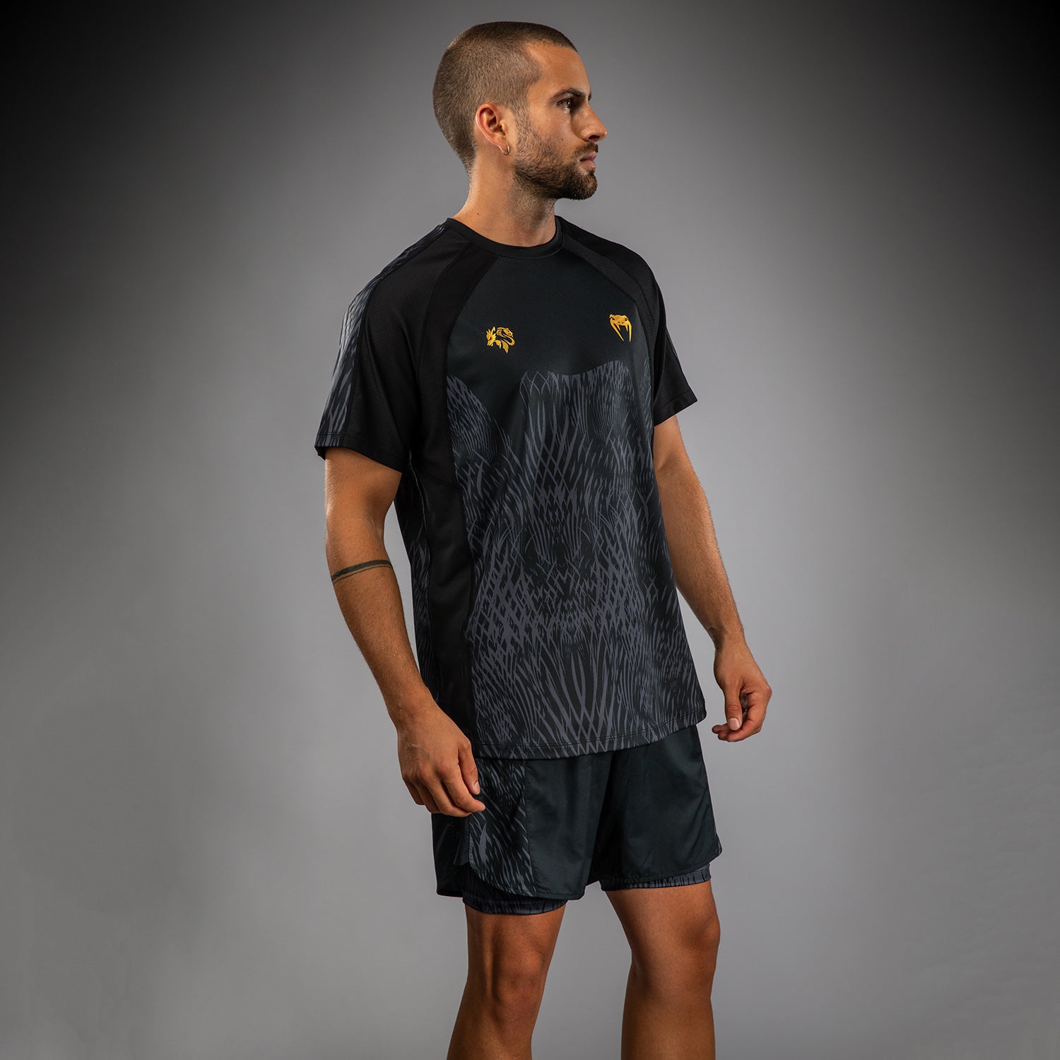 T-shirt Dry-Tech Venum x Chimaev - Noir/Gris - product-type_T-Shirts Dry Tech
