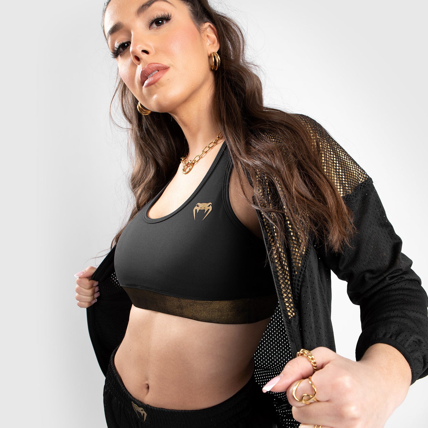 Veste Mesh Venum Lightning - Pour Femme - Noir/Or - product-type_Vestes