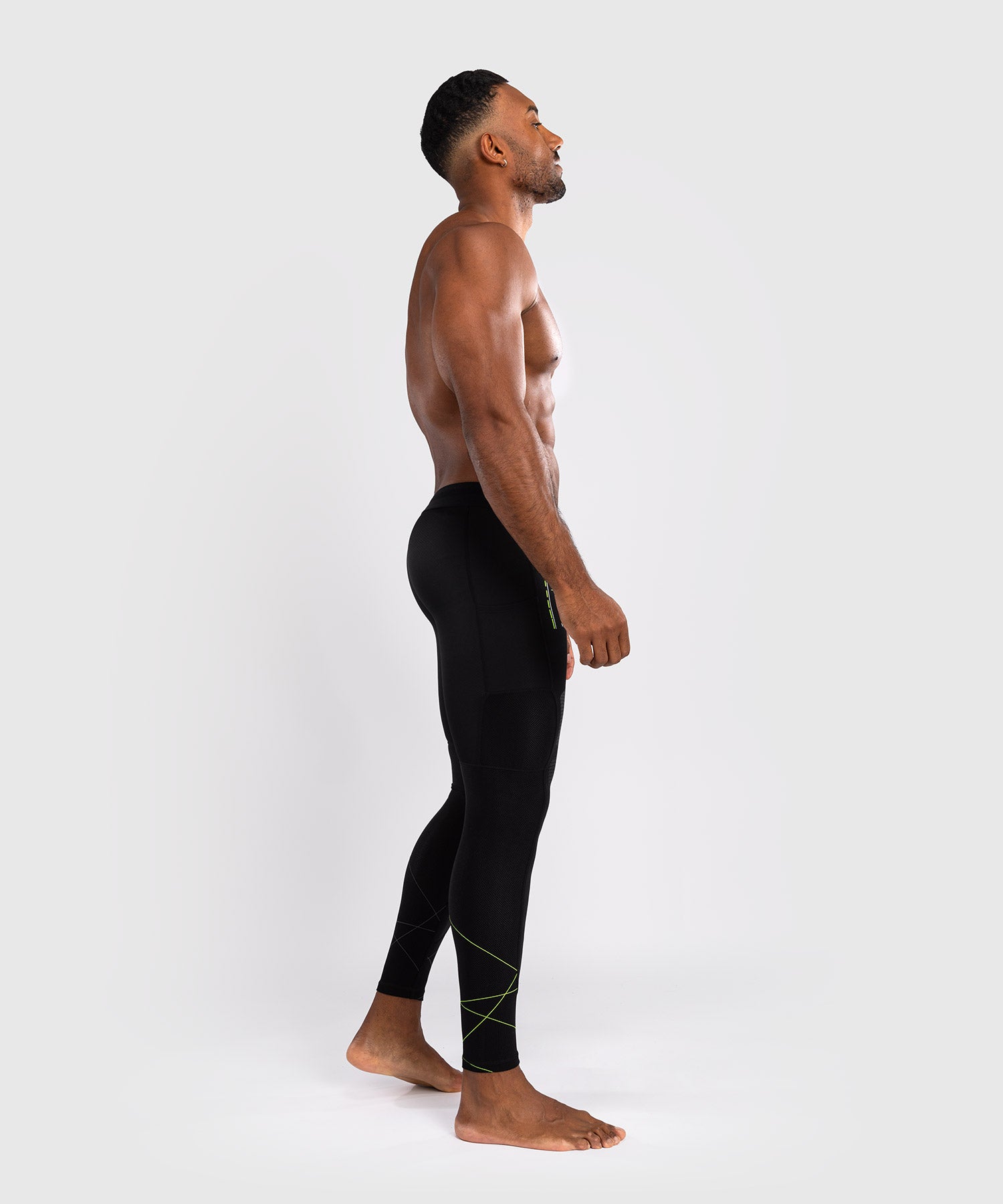 Pantalon de compression Venum Training Camp 4.0 - Noir/Vert Fluo - product-type_Pantalons de Compression