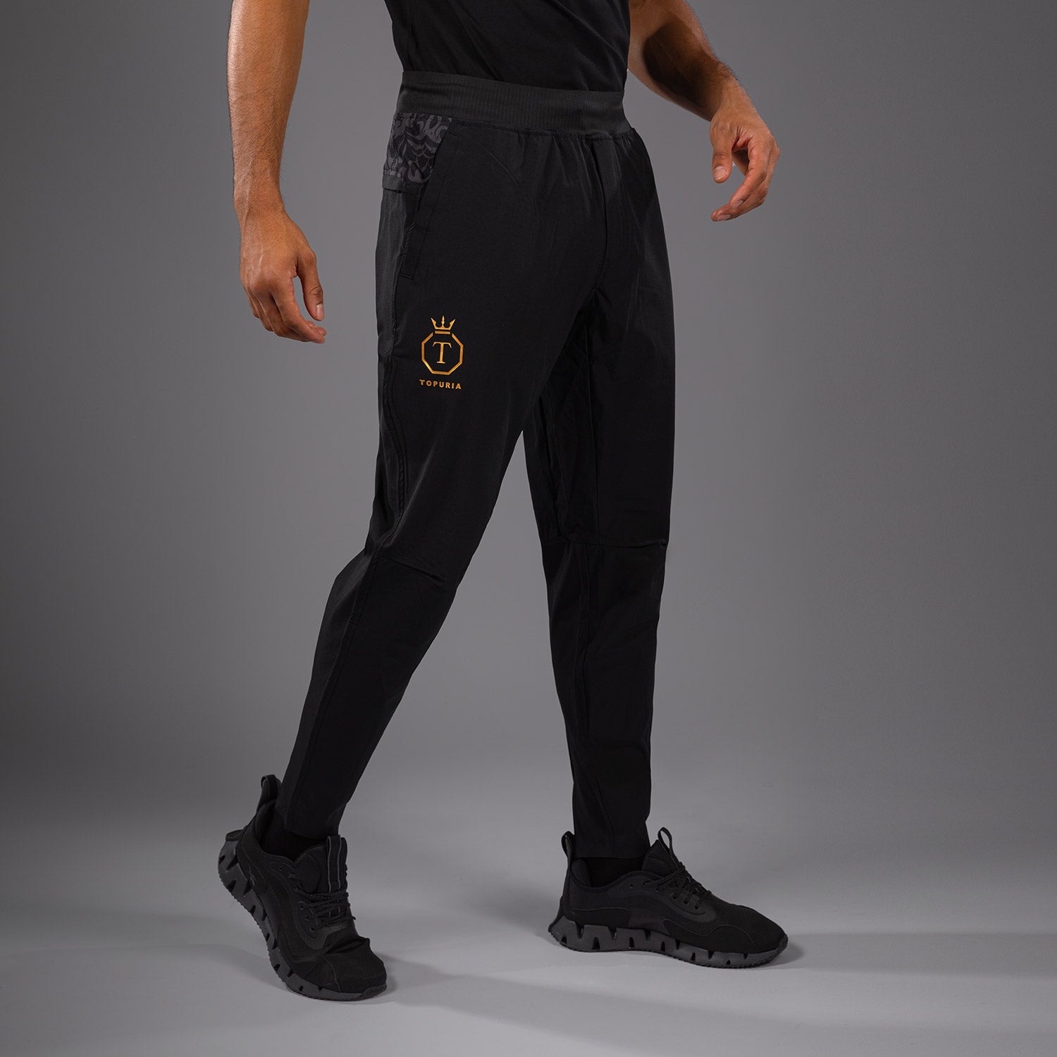 Jogging Venum x Topuria Unmatched Edition - Noir/Doré - product-type_Pantalons de jogging