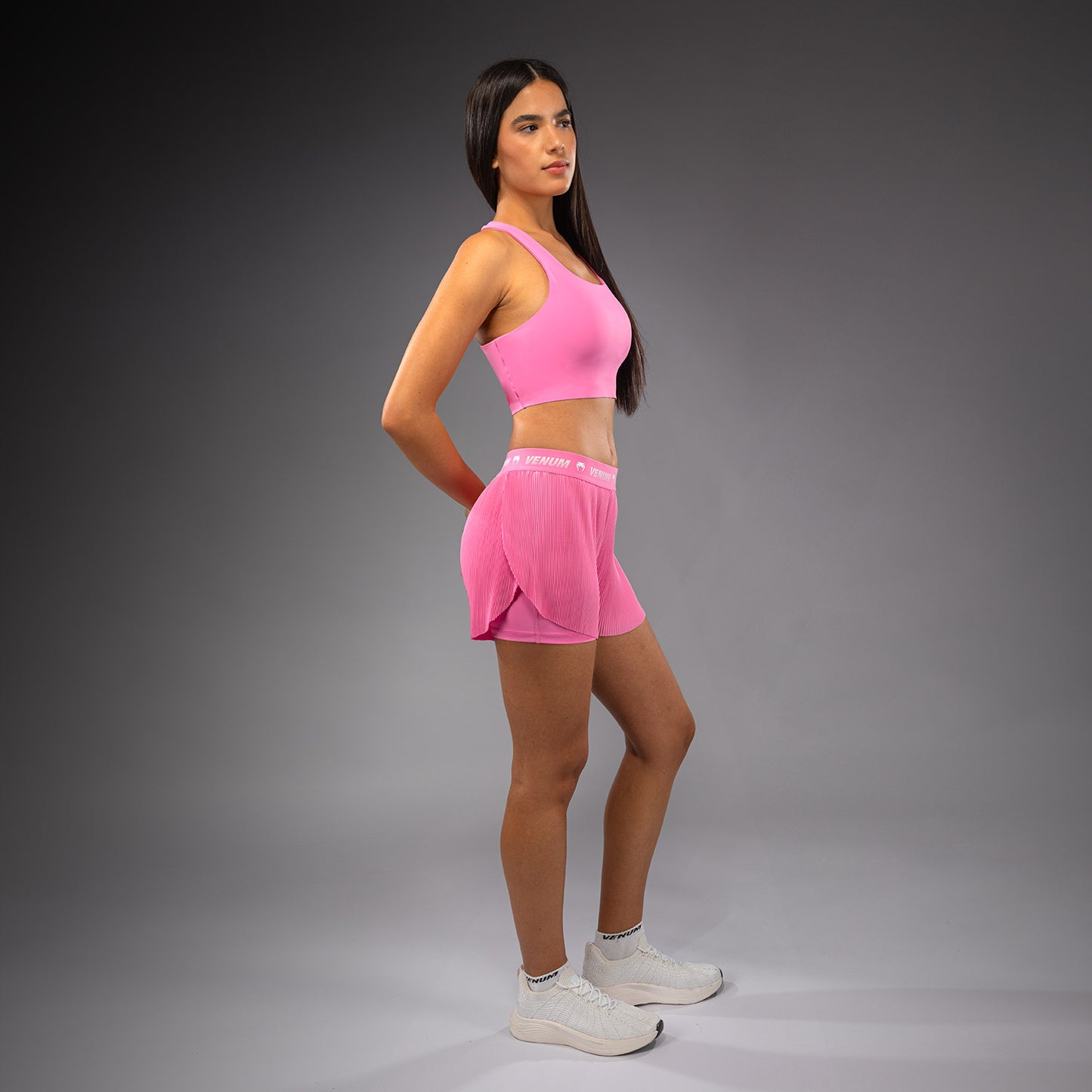 Short de Training pour Femmes Venum Flowfit - Rose Bonbon - product-type_Shorts de training