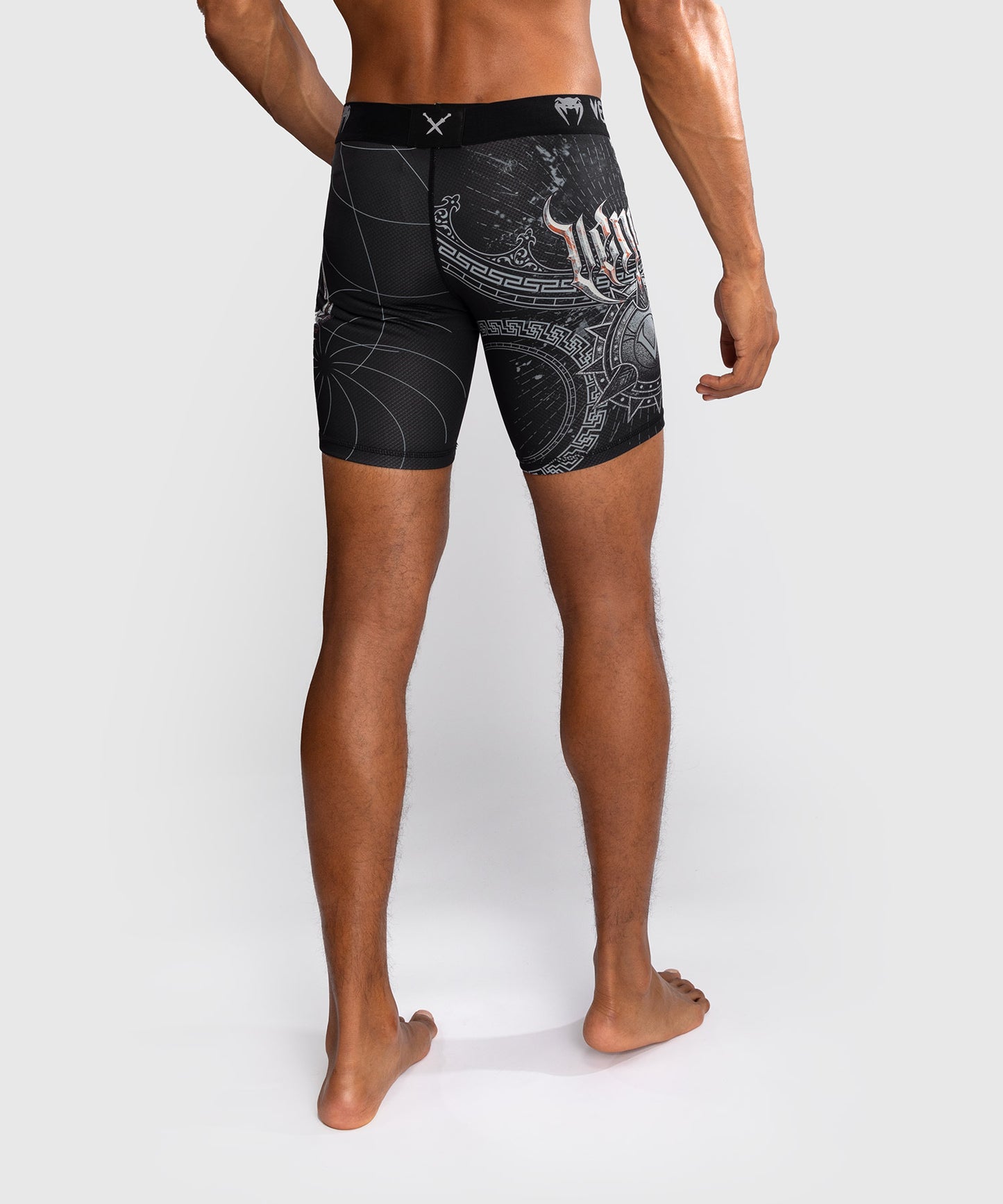 Short de compression pour Hommes Venum Gladiator 5.0 - Noir/Argent - product-type_Shorts de compression