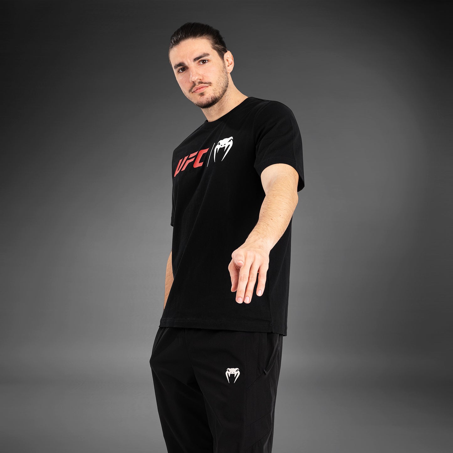 T-Shirt UFC Venum Classic - Noir/Rouge - product-type_T-Shirts