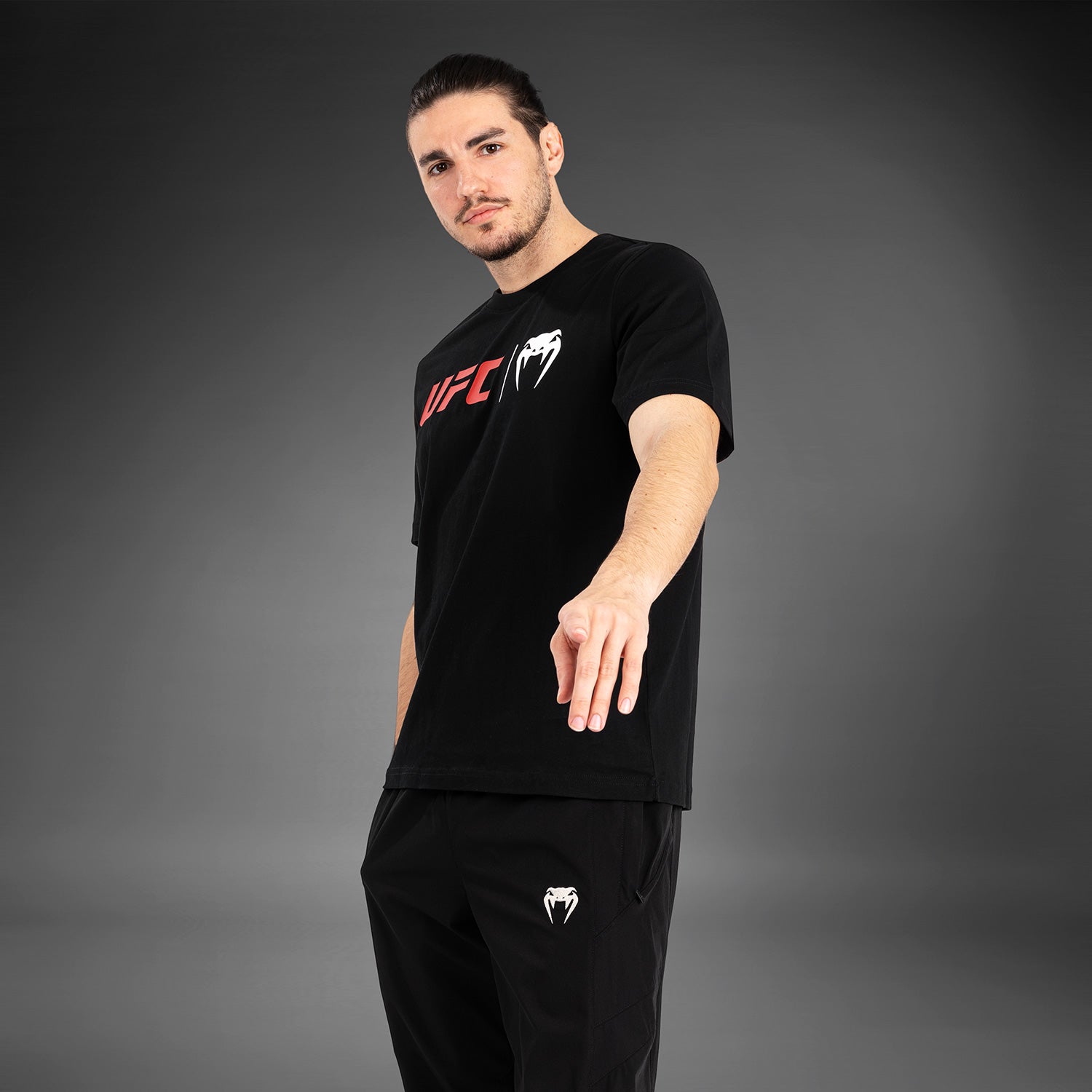 T-Shirt UFC Venum Classic - Noir/Rouge - product-type_T-Shirts