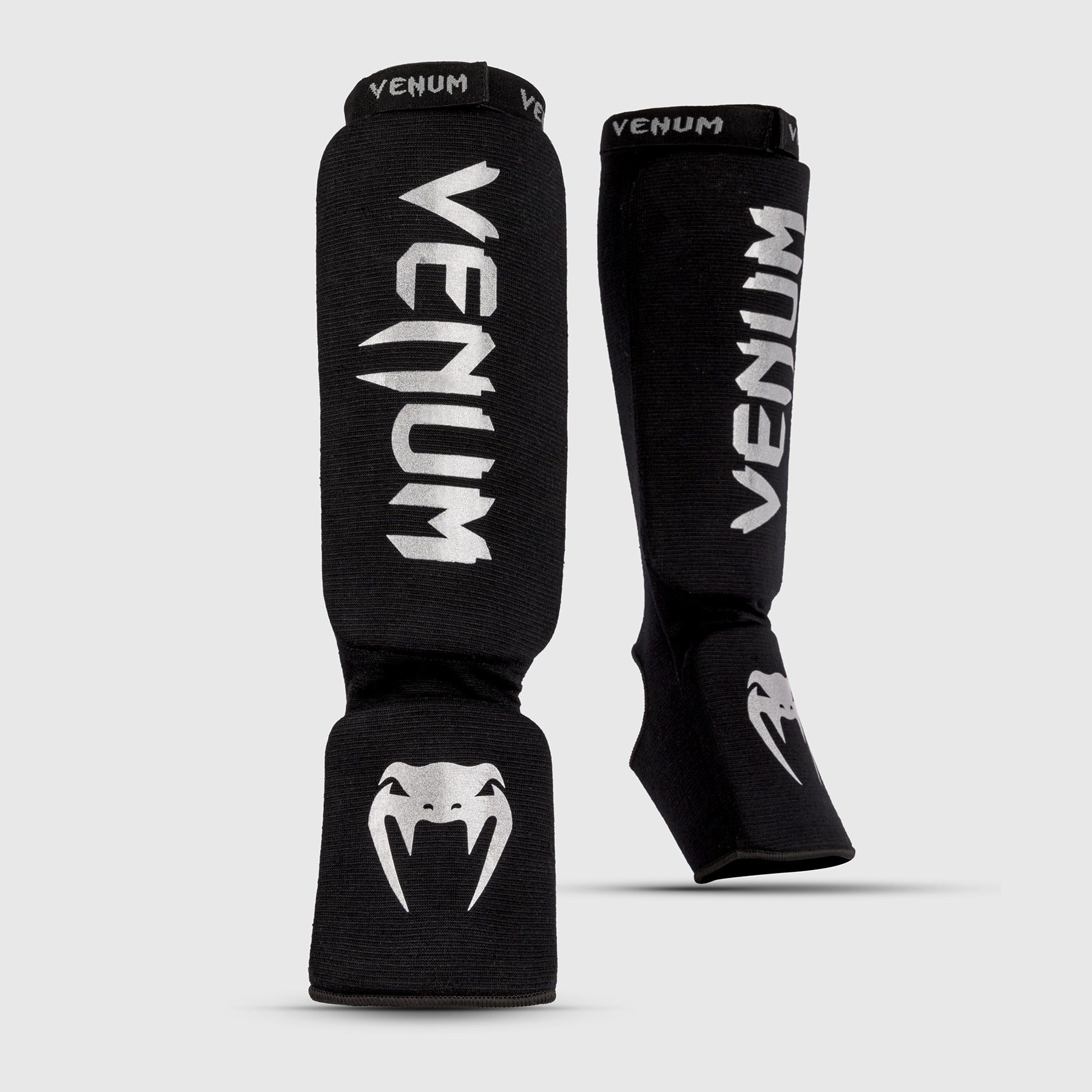 Protège-Tibias Venum Kontact - Noir/Argent - product-type_Protège-tibias