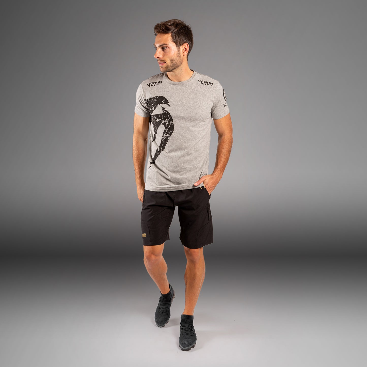 T-shirt Gris/Noir Venum Original Giant - product-type_T-Shirts