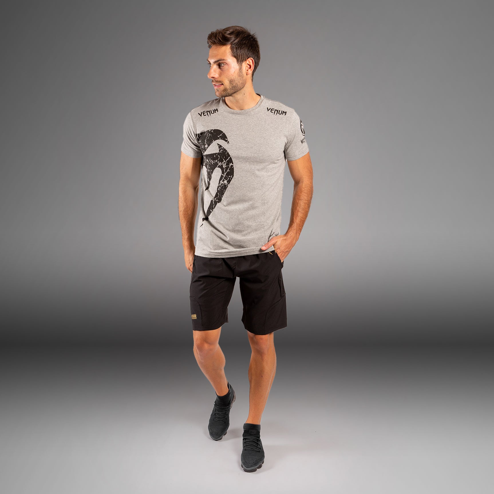 T-shirt Gris/Noir Venum Original Giant - product-type_T-Shirts