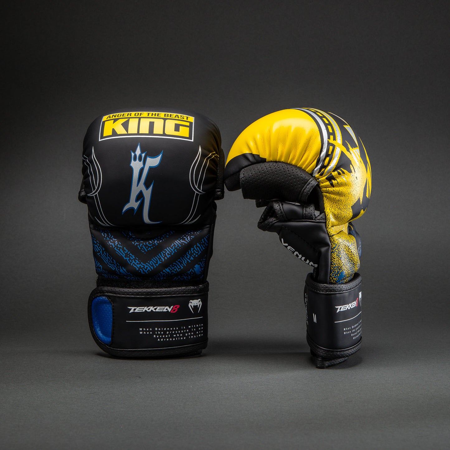 Gants de sparring King Venum x TEKKEN 8 - Noir/Jaune - product-type_Gants de Sparring