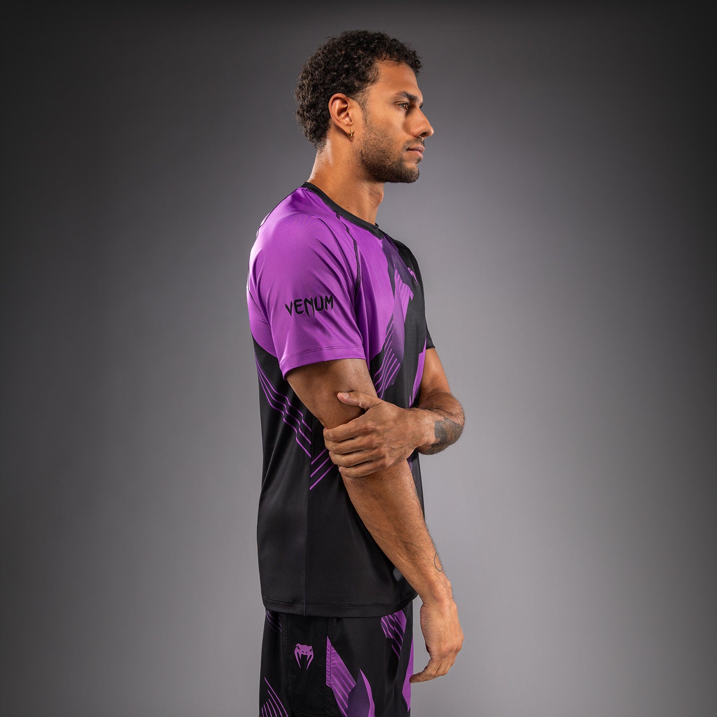T-shirt Dry Tech Venum No-Gi 6.0 - Noir/Violet