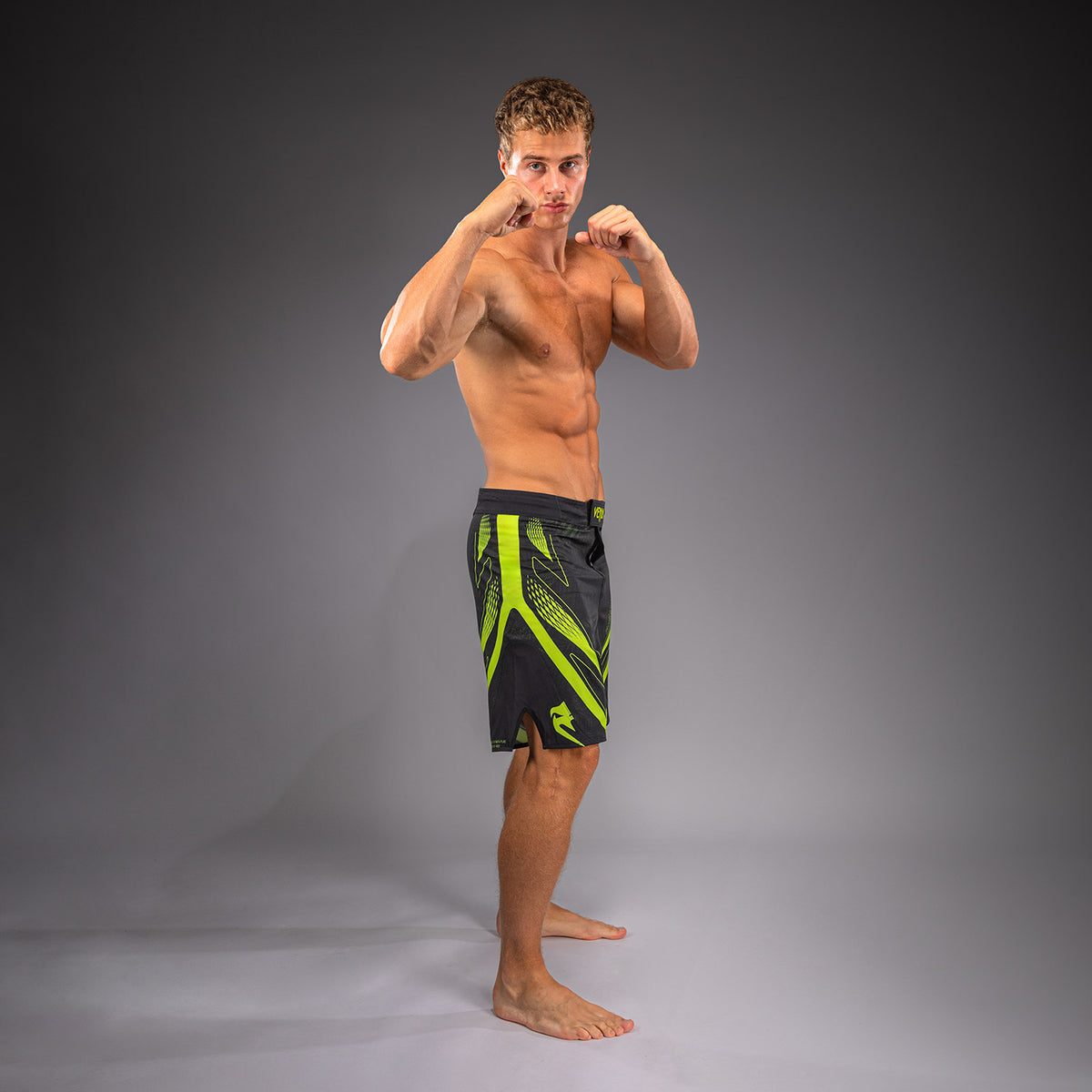 Short de MMA Venum Amazonia Reborn - Noir/Vert