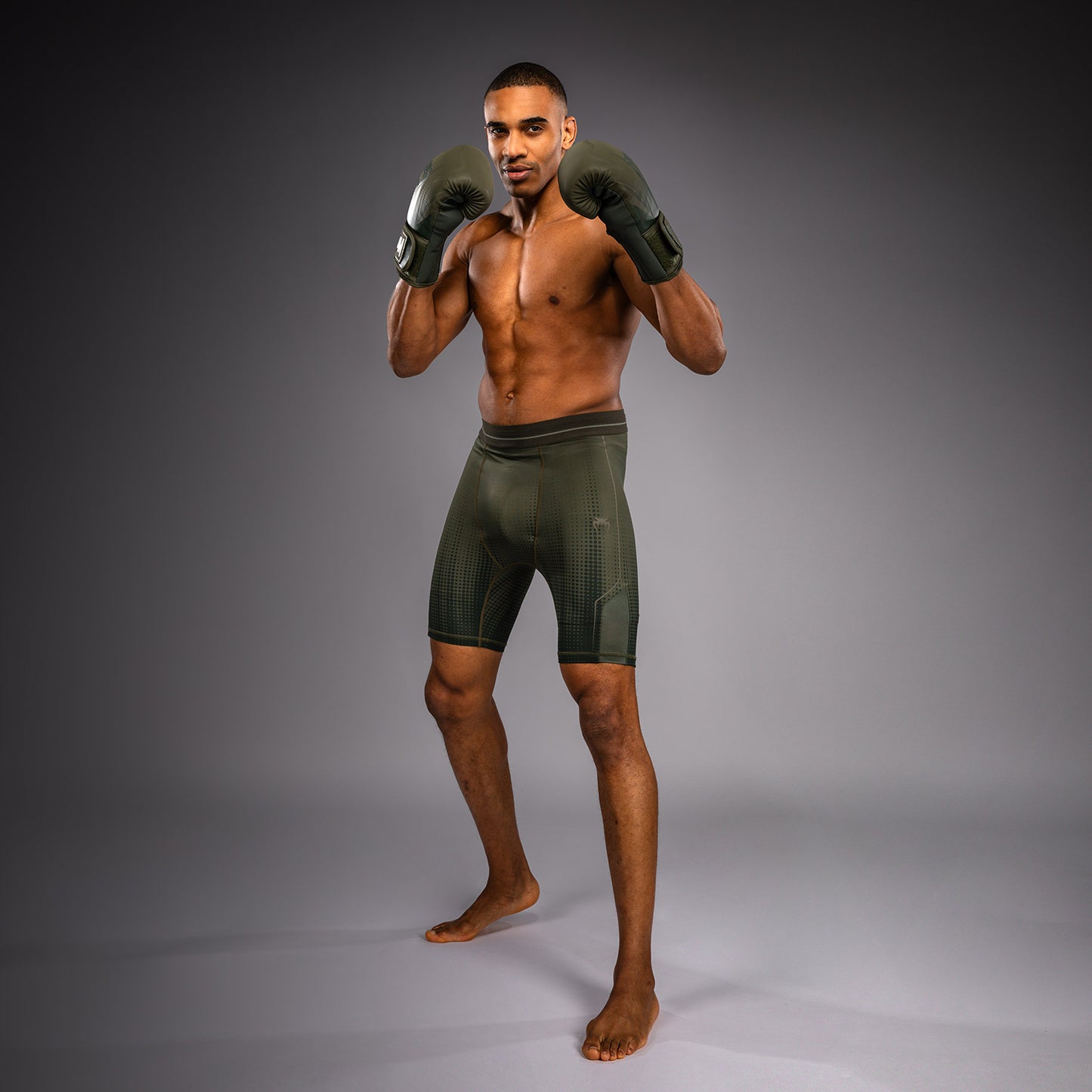 Short de Compression Venum Stealth Vale Tudo – Kaki/Vert Foncé - product-type_Shorts de compression