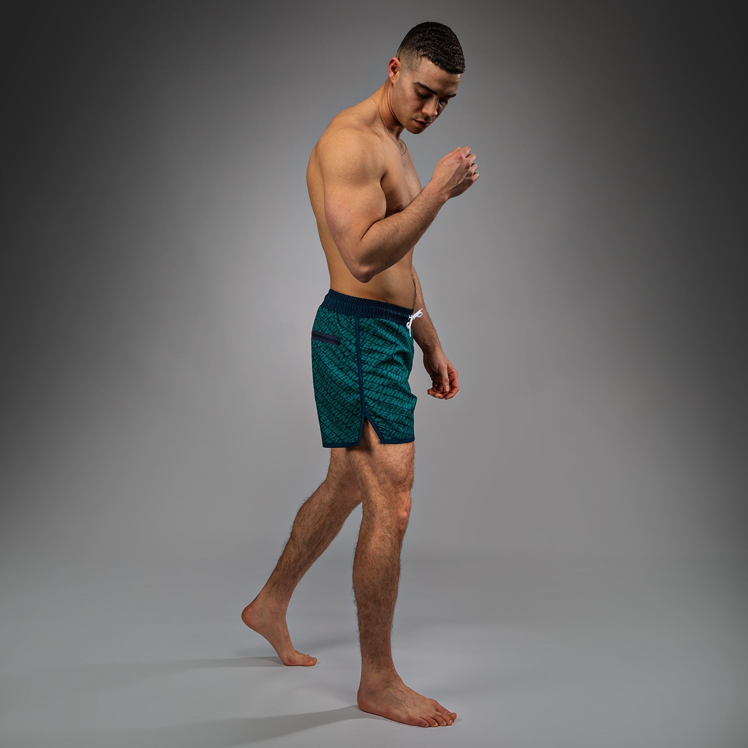 Short de Bain Venum Echo - Bleu Océan/Vert Émeraude - product-type_Shorts de bain