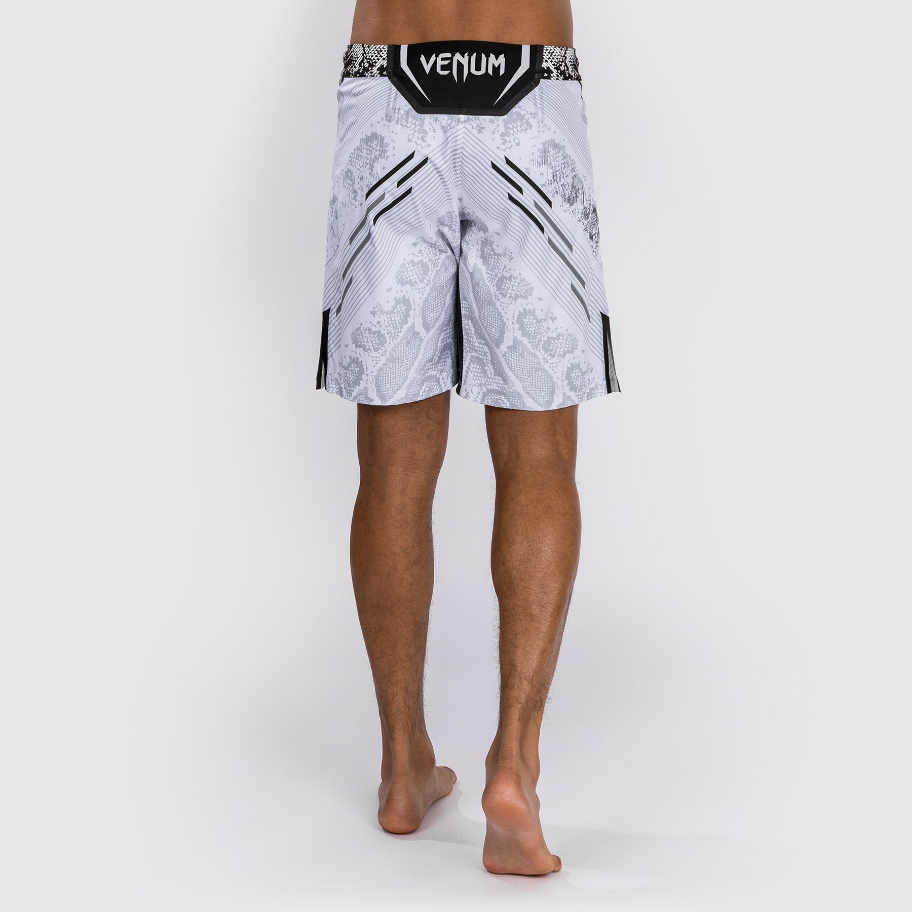 Short de combat personnalisé Coupe longue pour Hommes UFC Adrenaline by Venum Authentic Fight Night – Blanc - product-type_Shorts de MMA