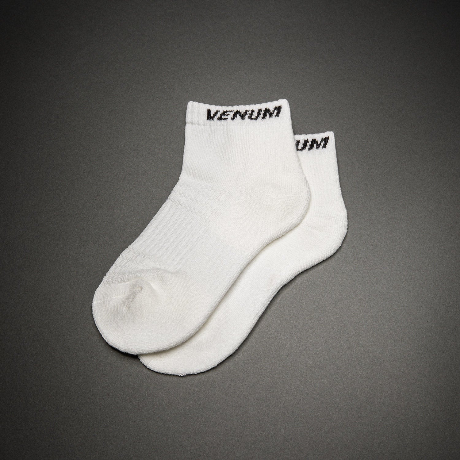 Chaussettes courtes Venum Essential (Lot de 3 paires) – Blanc/Noir - product-type_Chaussettes